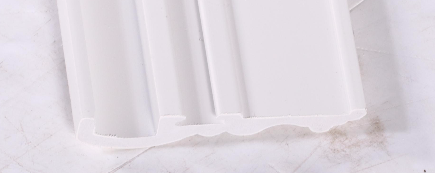 Nien Made White Faux Wood 2" Blinds