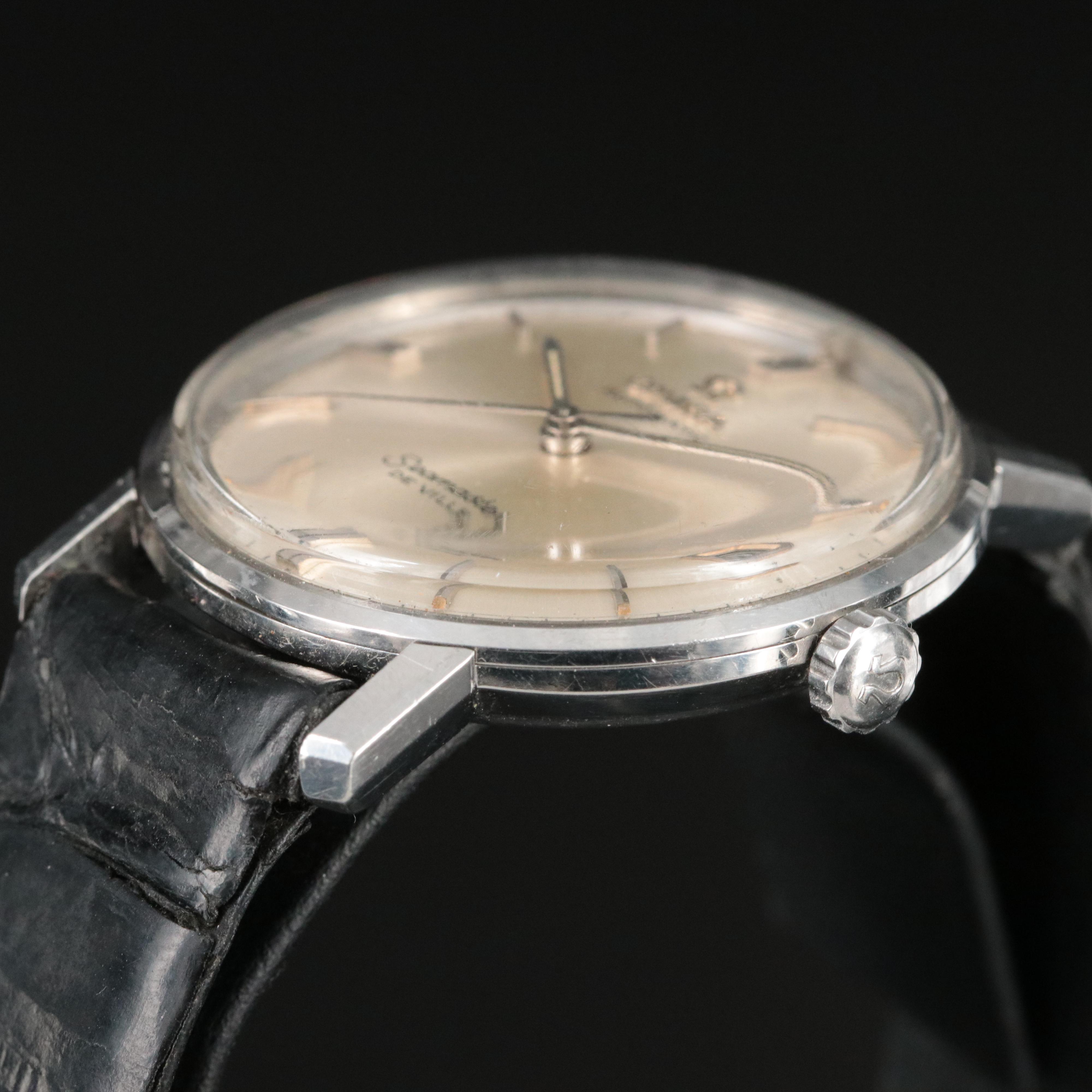 Vintage Omega Seamaster De Ville Steel Automatic Watch