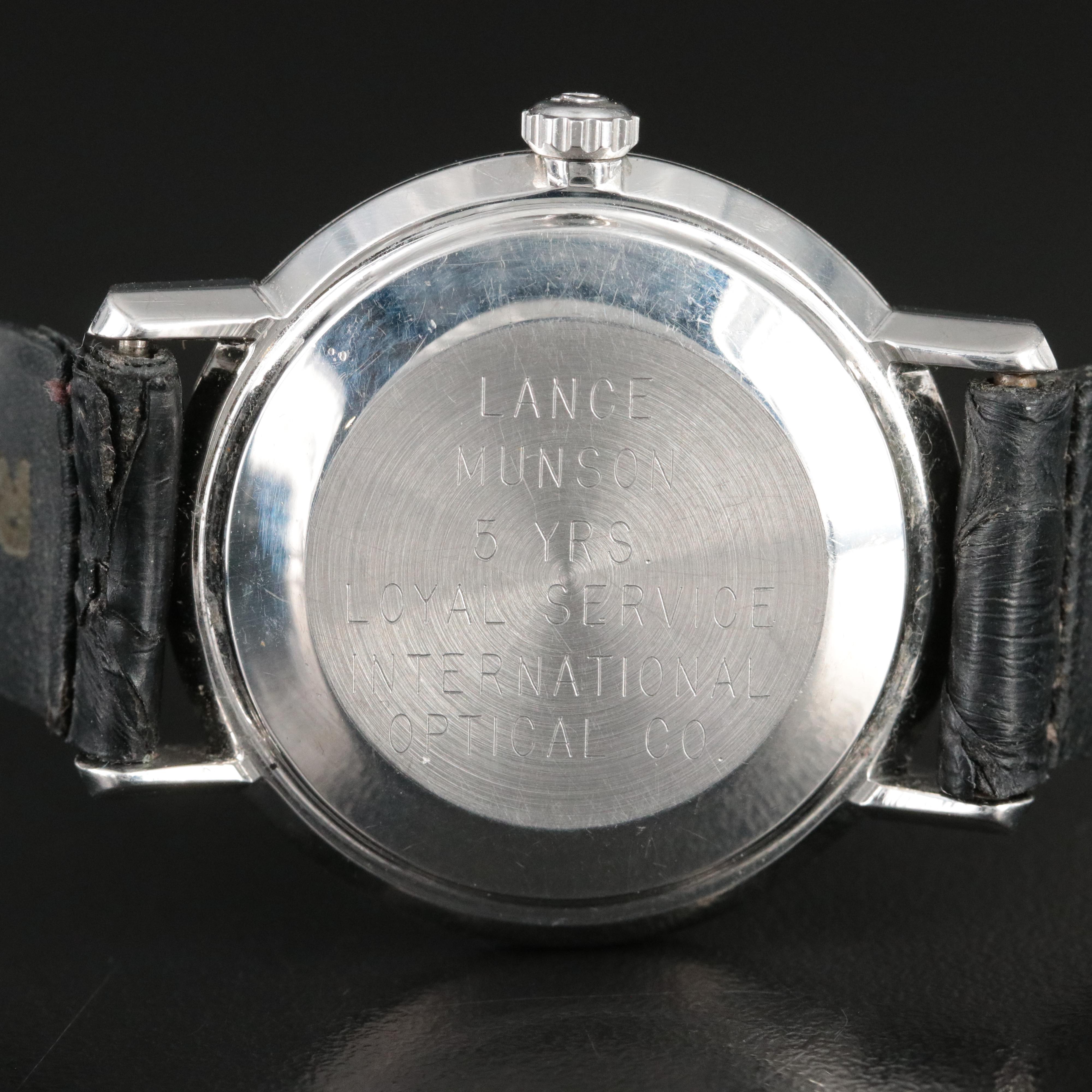 Vintage Omega Seamaster De Ville Steel Automatic Watch