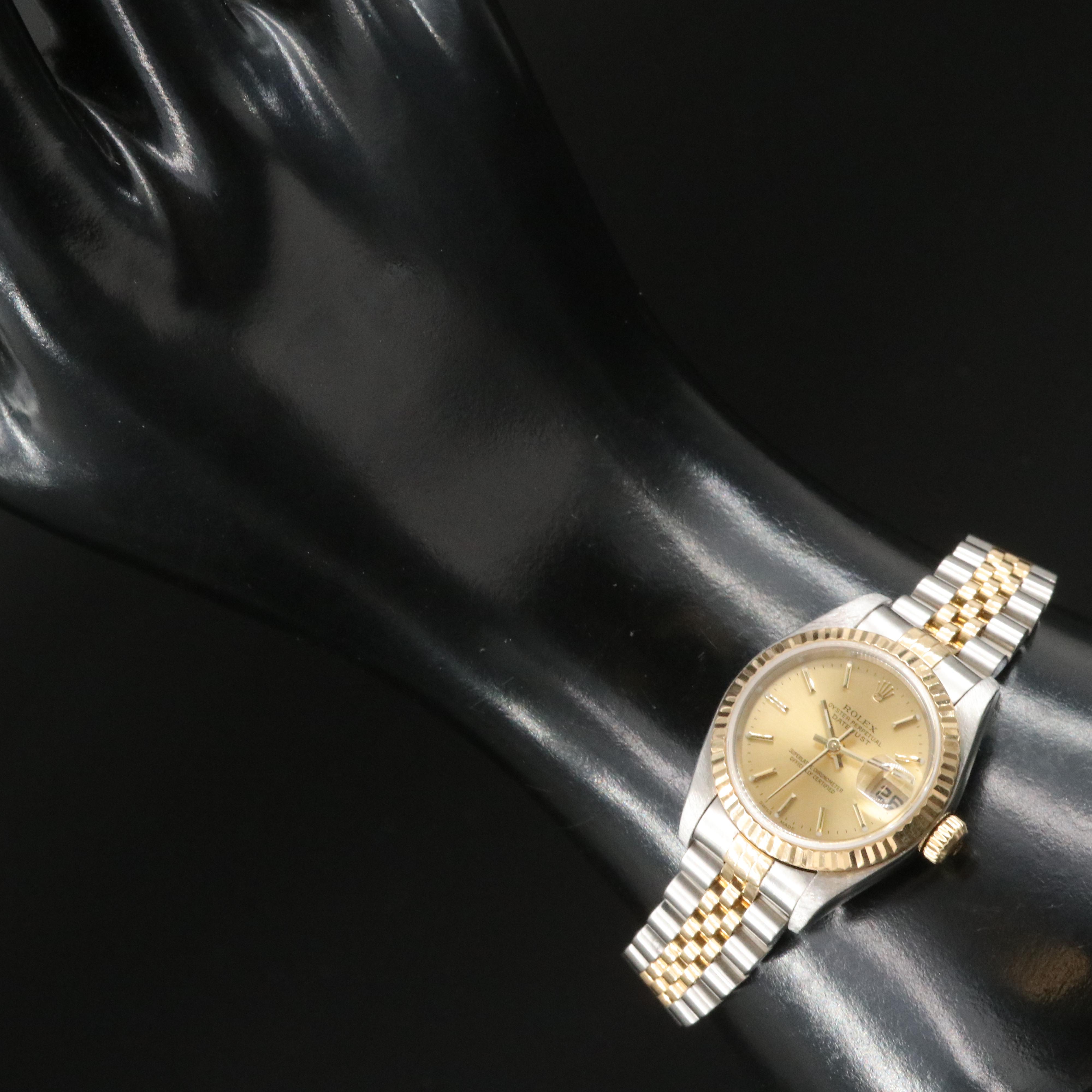 2001 Rolex Two-Tone Datejust Watch