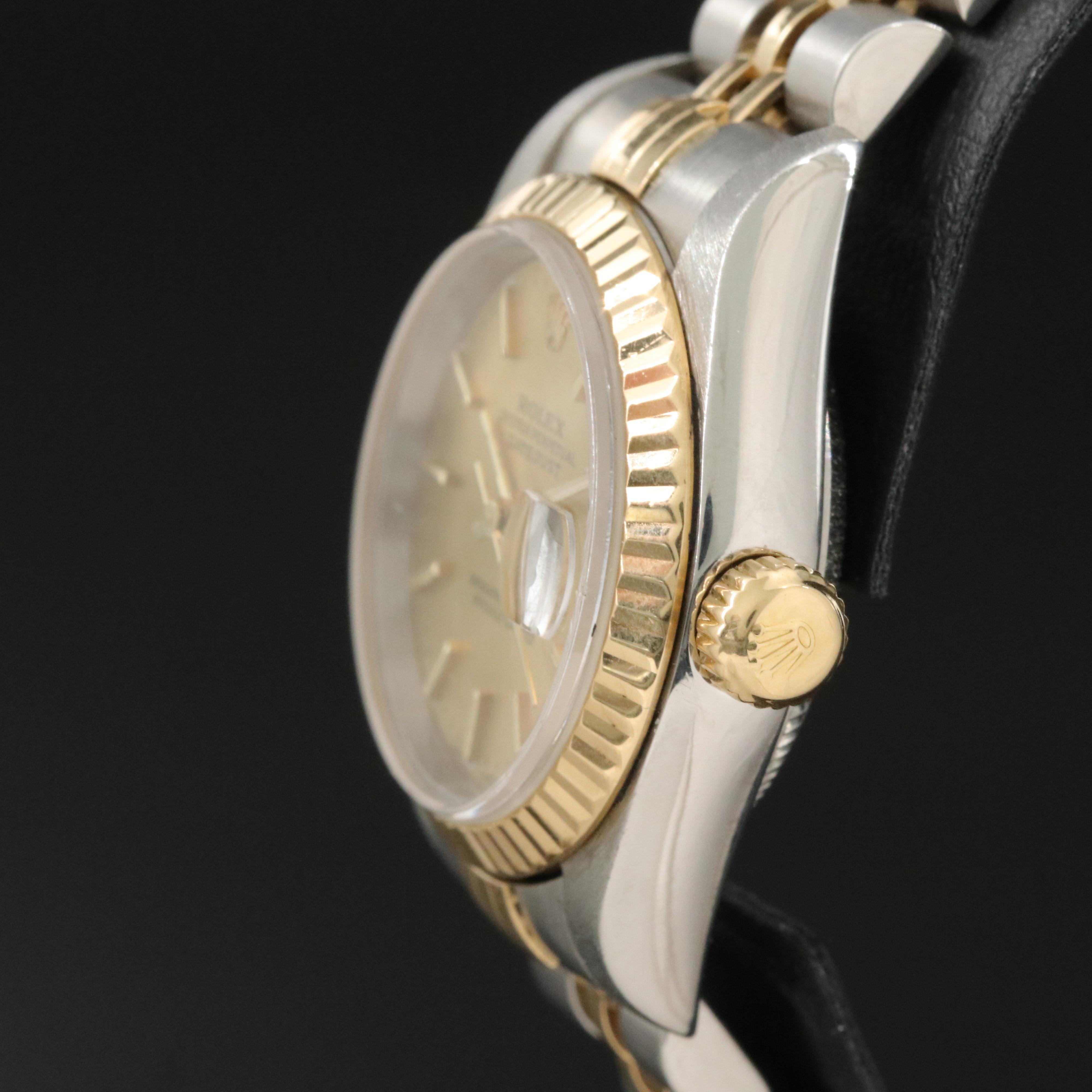 2001 Rolex Two-Tone Datejust Watch