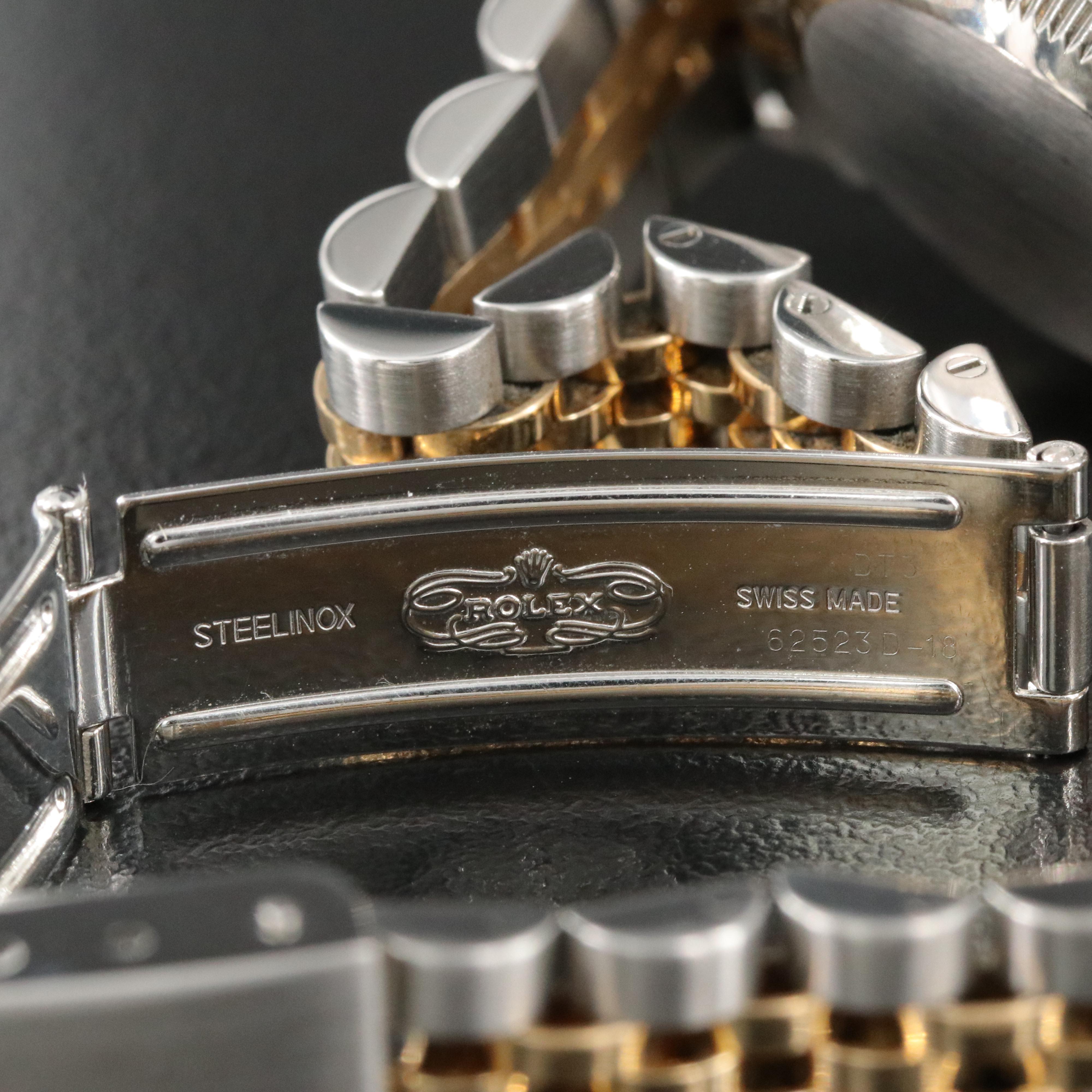 2001 Rolex Two-Tone Datejust Watch