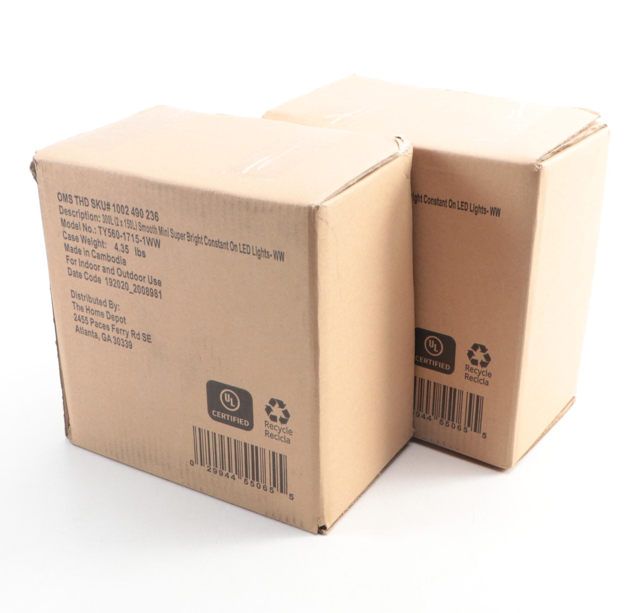 General Electric EZ Light LED Christmas Tree Lights and Other Christmas Lights