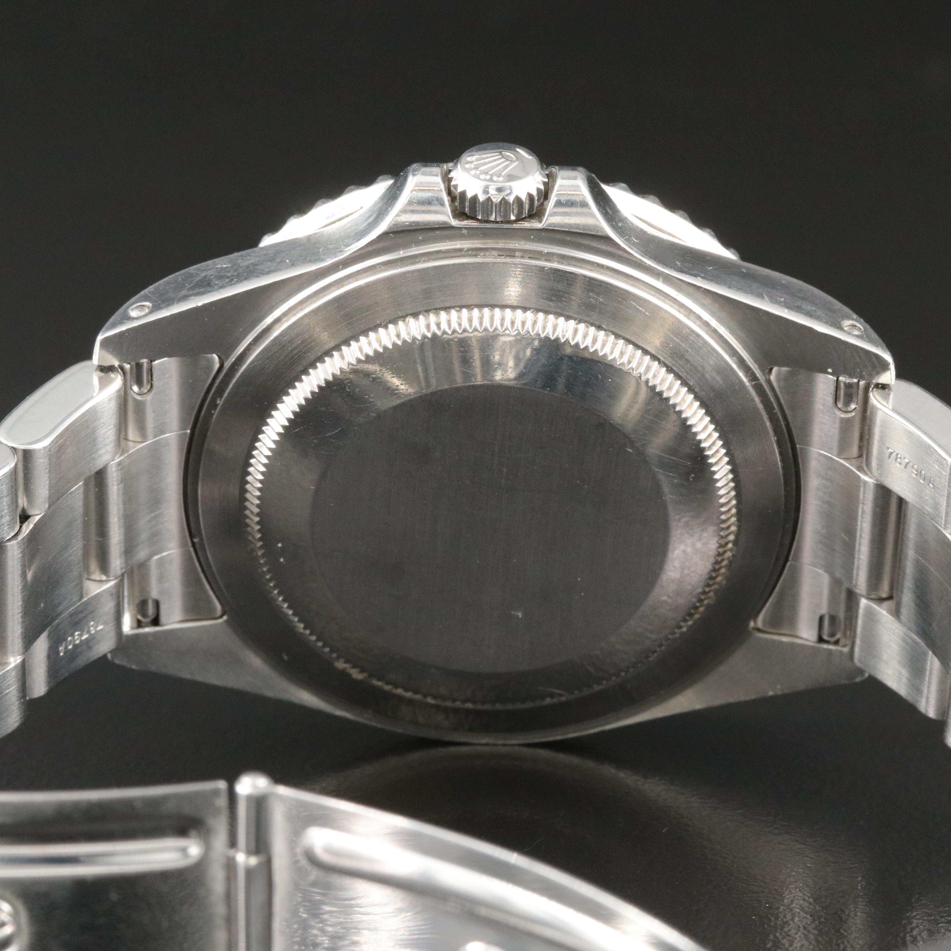 2000 Rolex GMT-Master II Red and Black "Coke" Bezel Watch