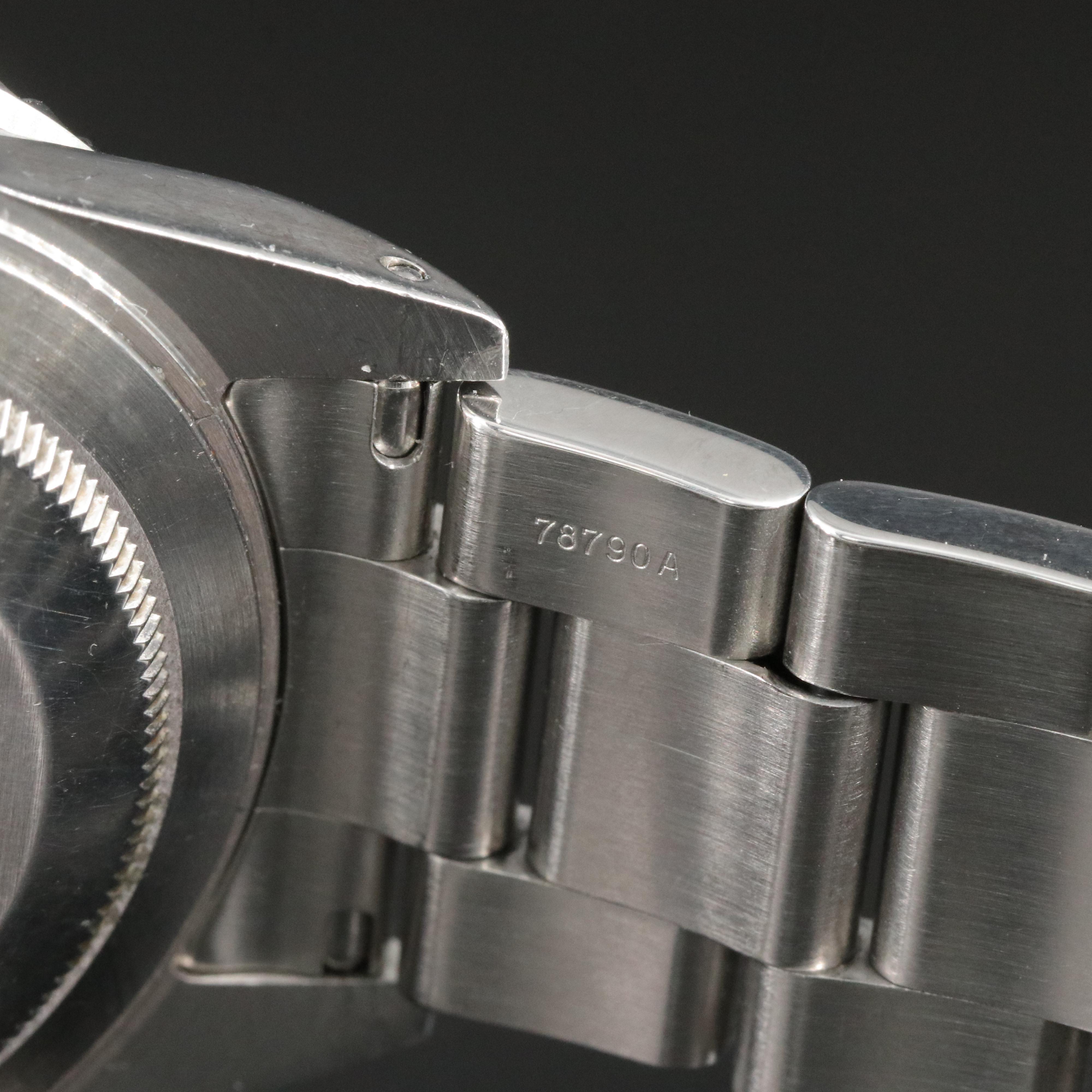 2000 Rolex GMT-Master II Red and Black "Coke" Bezel Watch