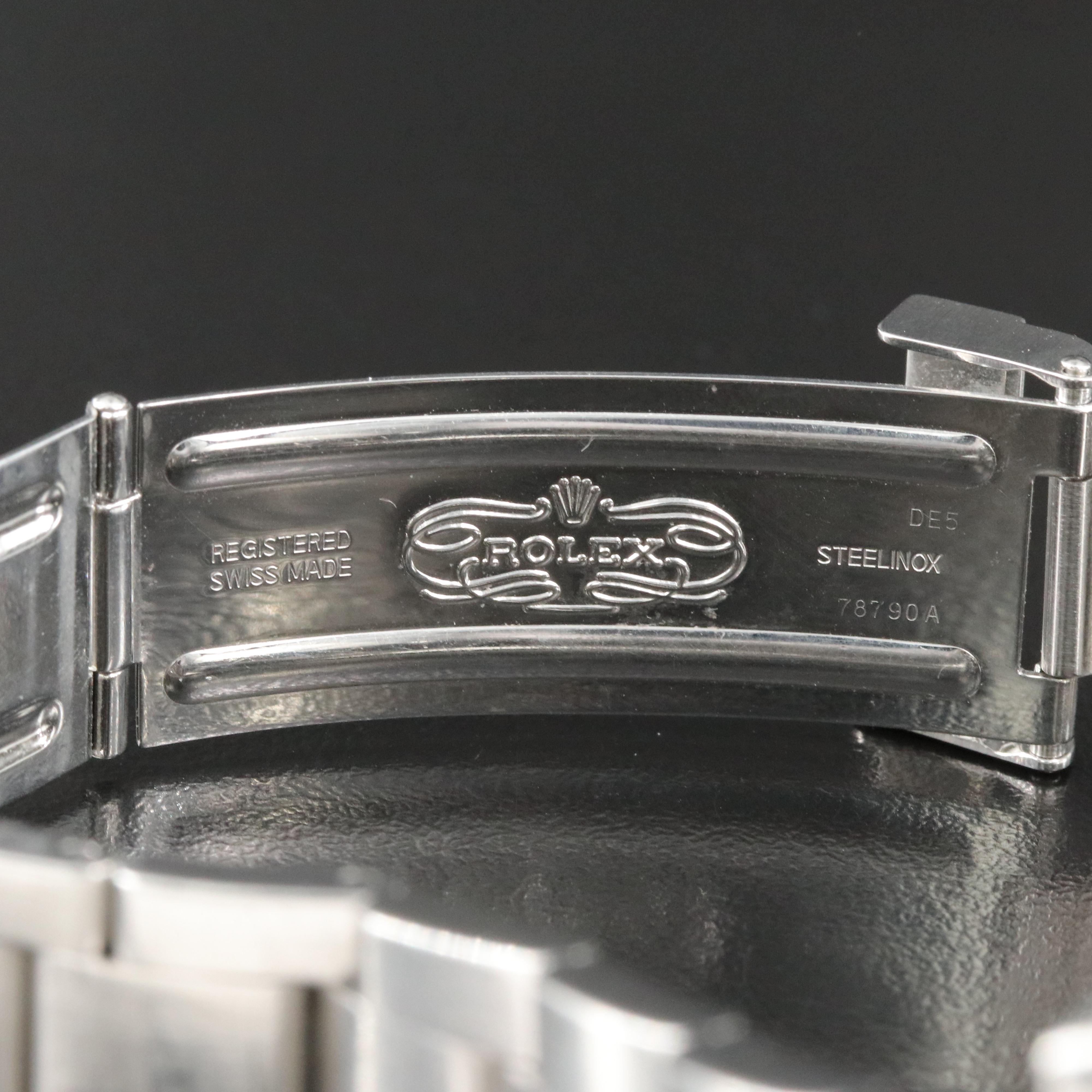 2000 Rolex GMT-Master II Red and Black "Coke" Bezel Watch