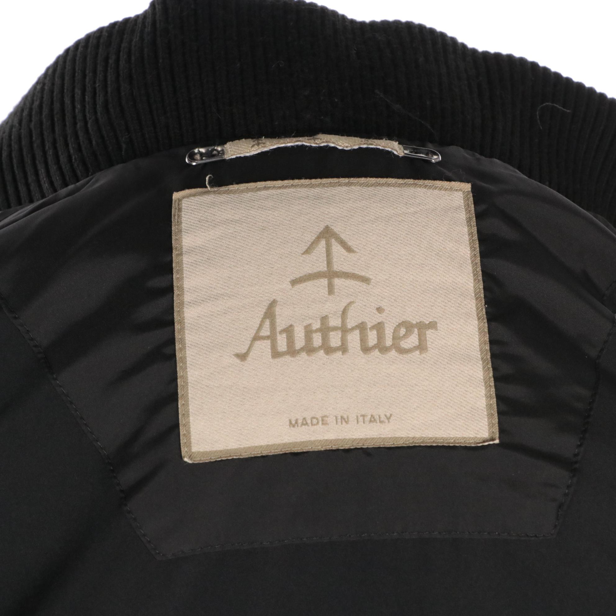 Anatomie Nylon Blend Blazer Jacket and Authier Zip-Jacket with Fur Trim Hood