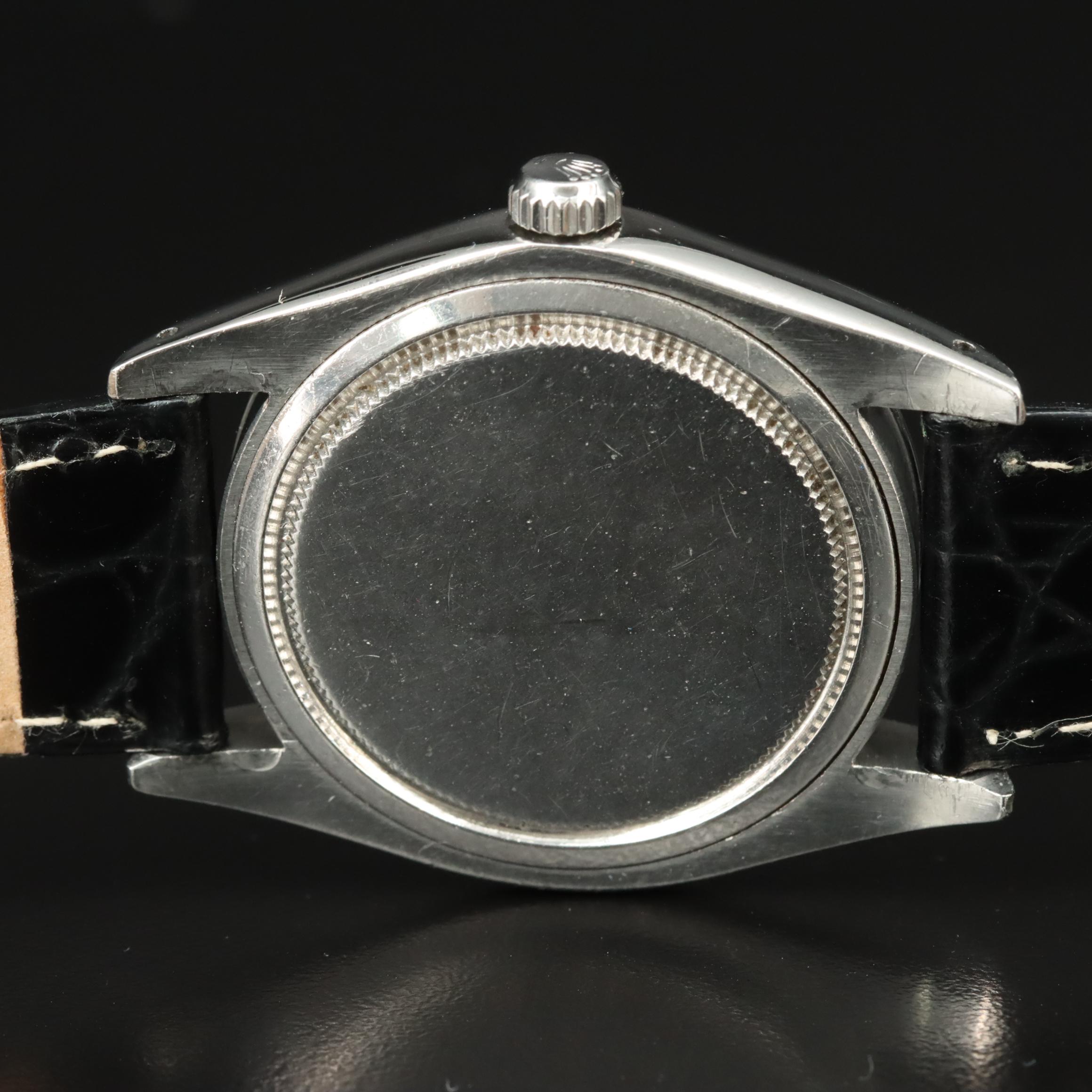 1975 Rolex Oysterdate Precision 6694 Champagne Steel Watch