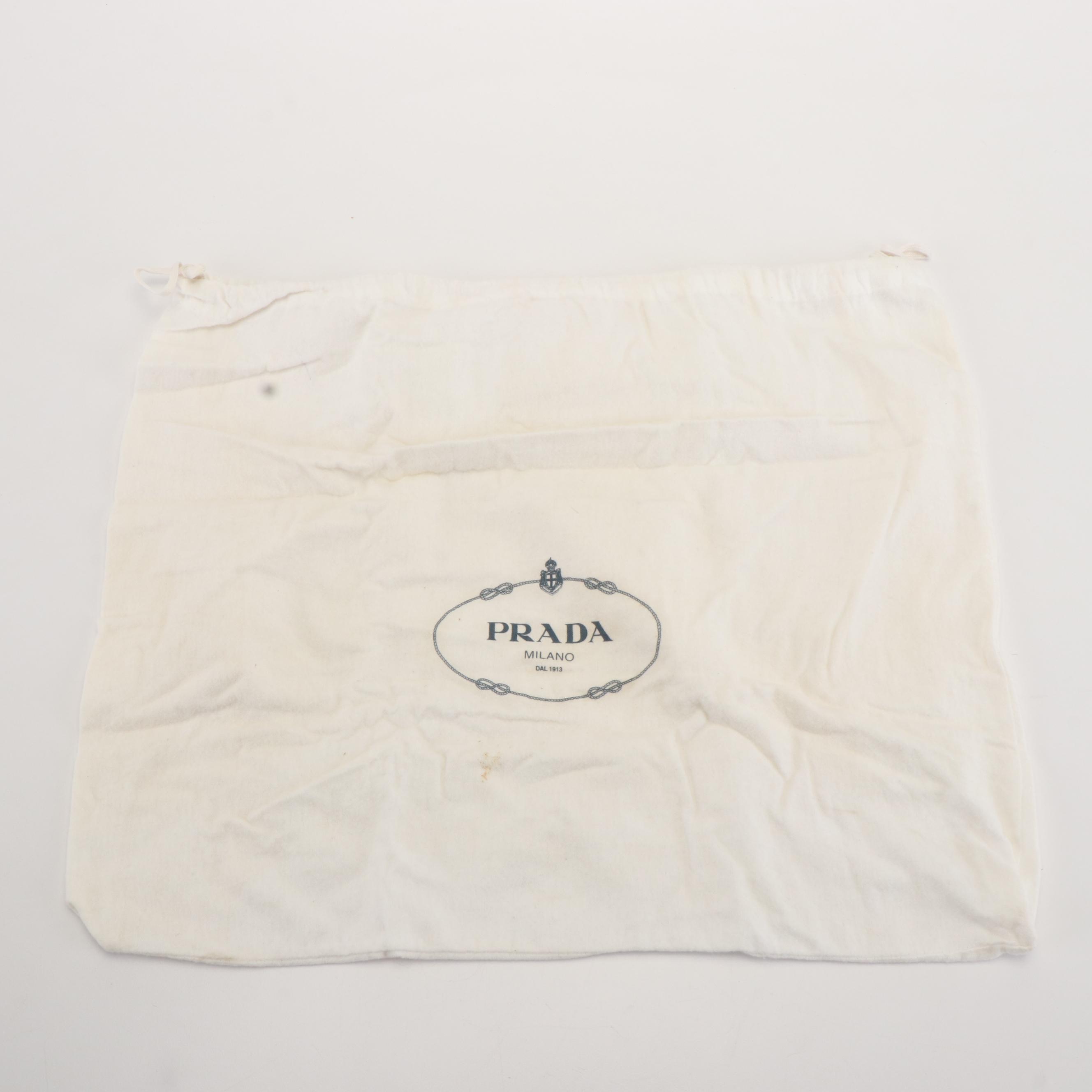 Prada Pink Saffiano Leather Promenade Handbag