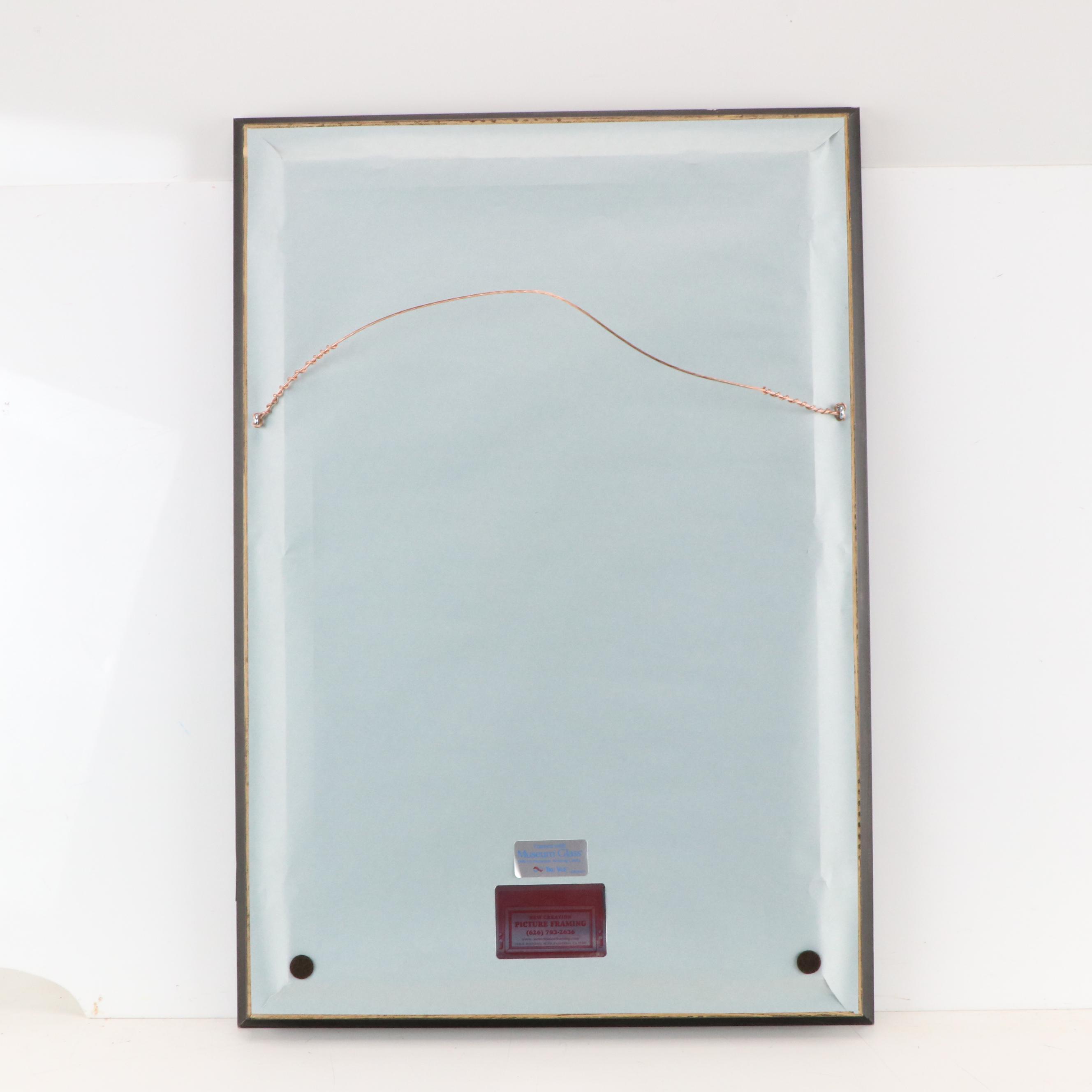 Graphite Drawing "Bald Eagle," 20th Century