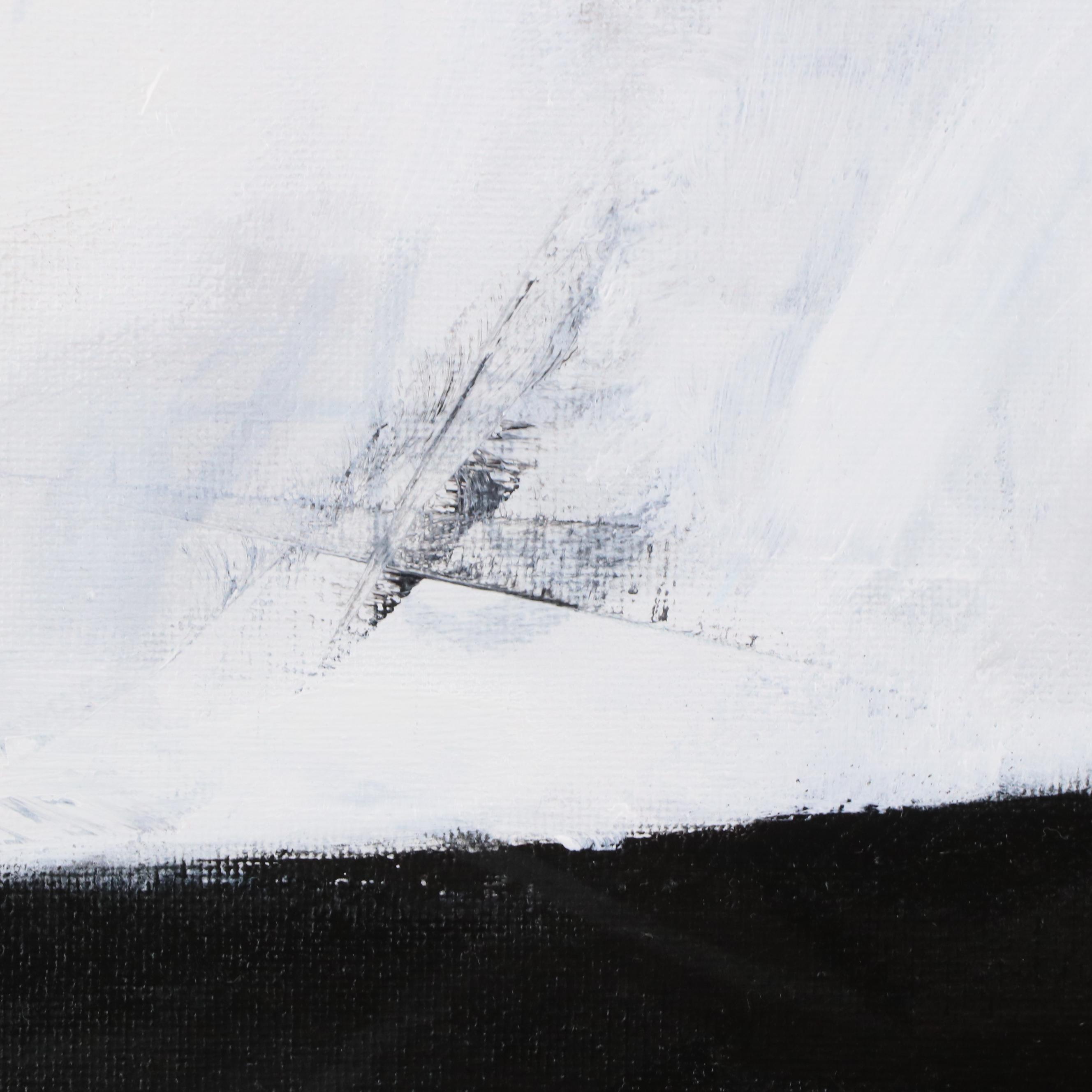 Milagros Pongo Abstract Mixed Media Painting "Neutral," 21st Century