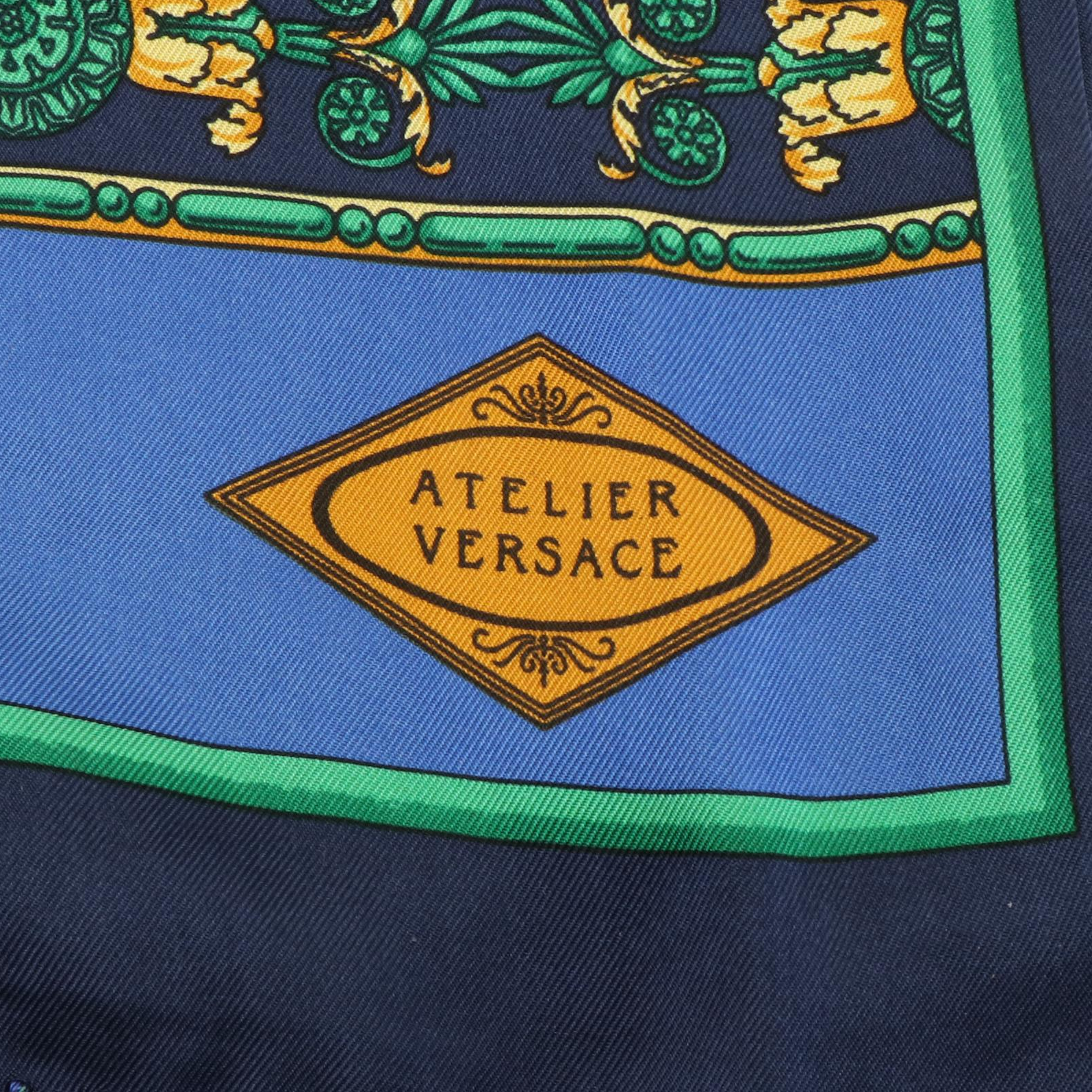 Gianni Versace Tres Chic Cravate Silk Scarf