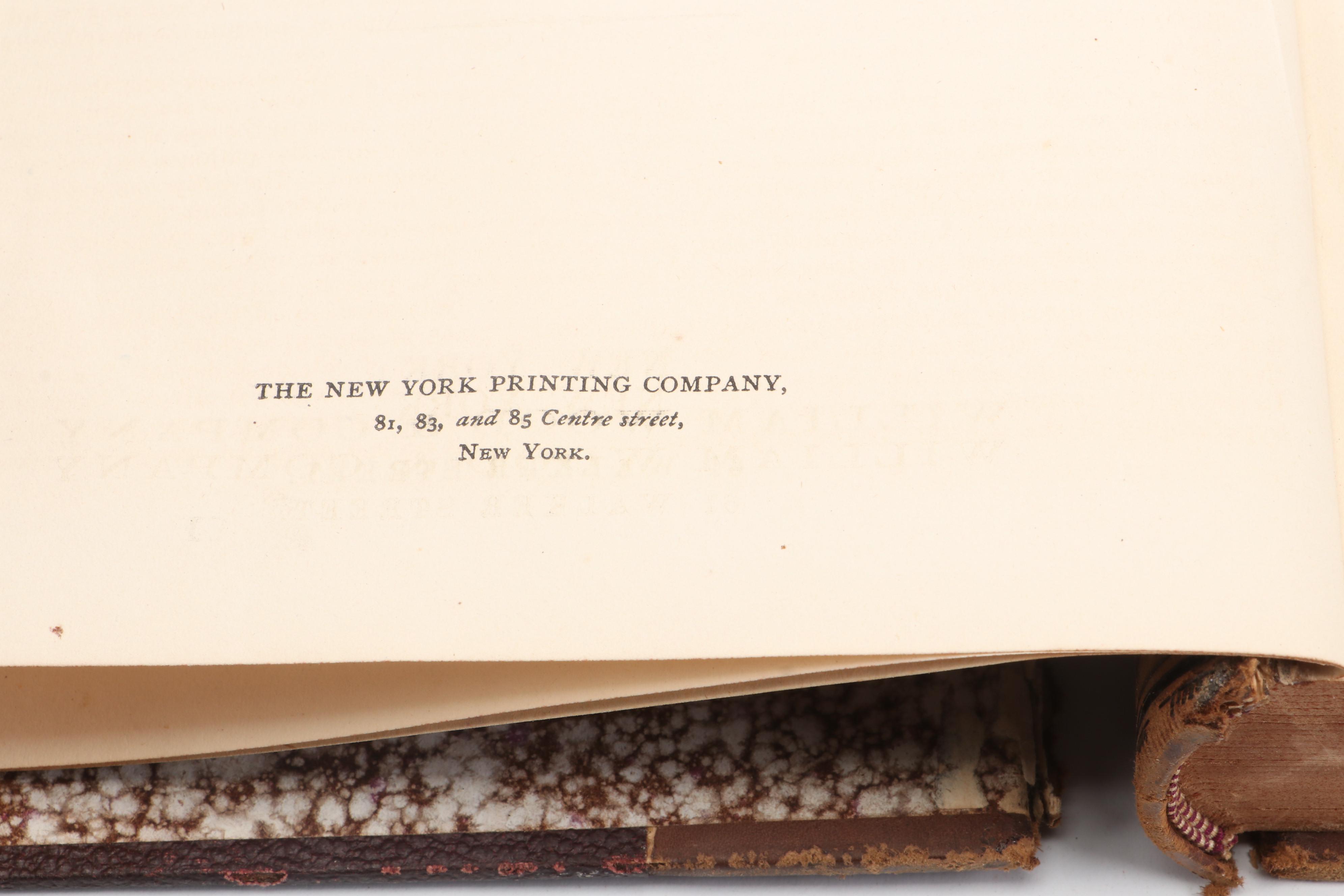 "The Medical Record" Incomplete Series Edited by George F. Shady, 1867