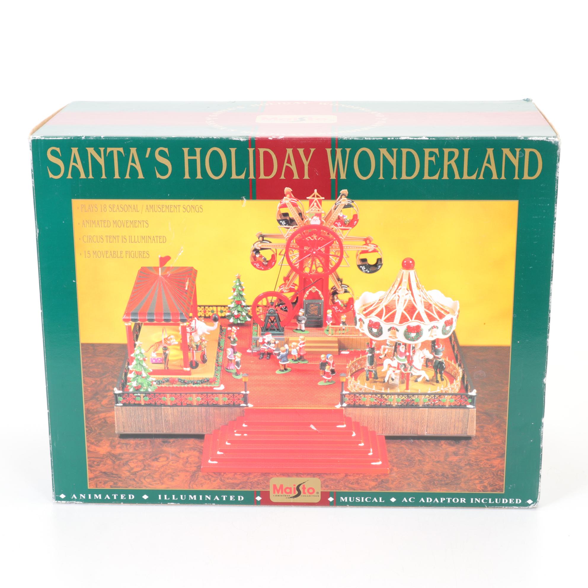 Maisto "Santa's Holiday Wonderland" Animated & Musical Display