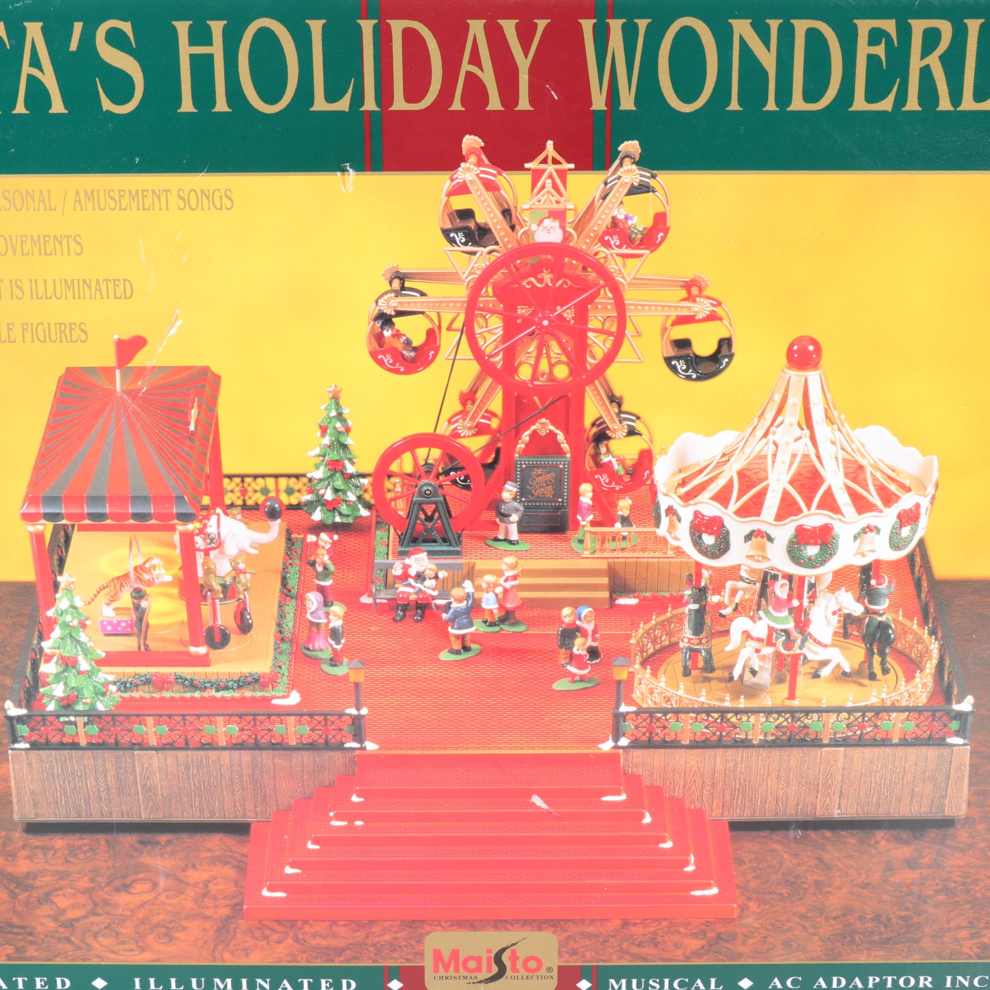 Maisto "Santa's Holiday Wonderland" Animated & Musical Display