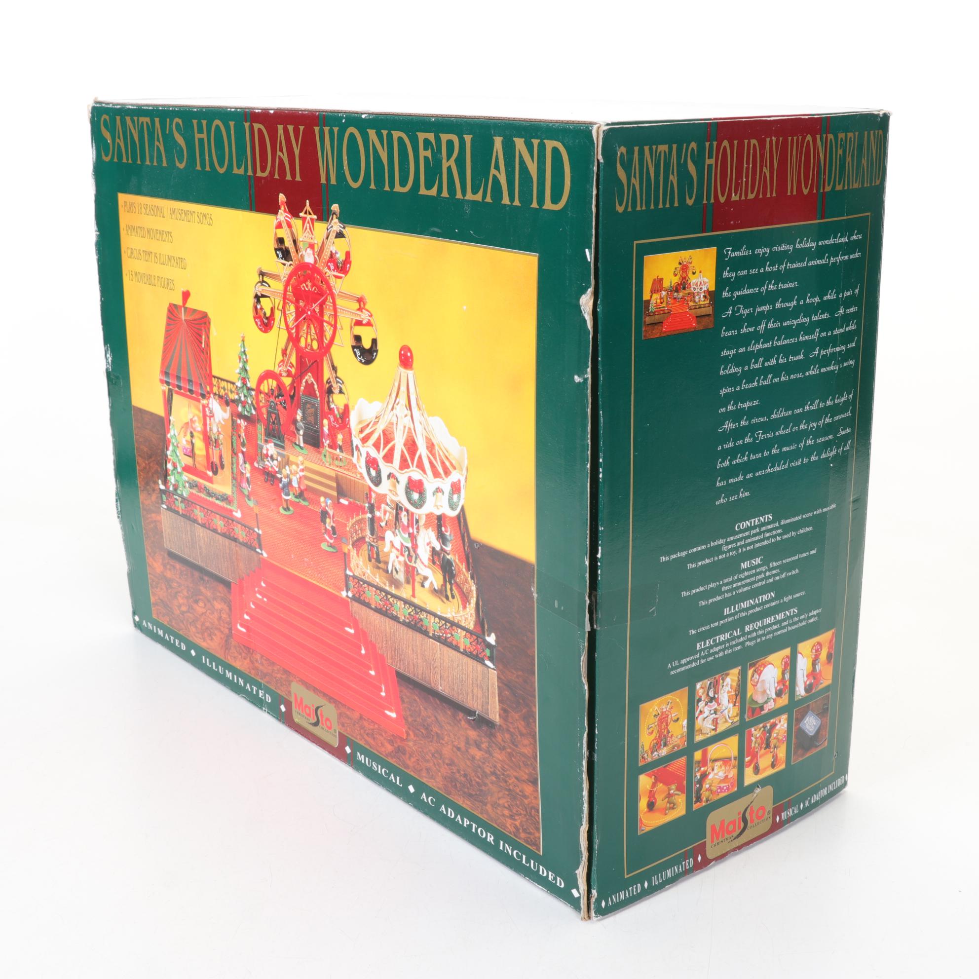Maisto "Santa's Holiday Wonderland" Animated & Musical Display
