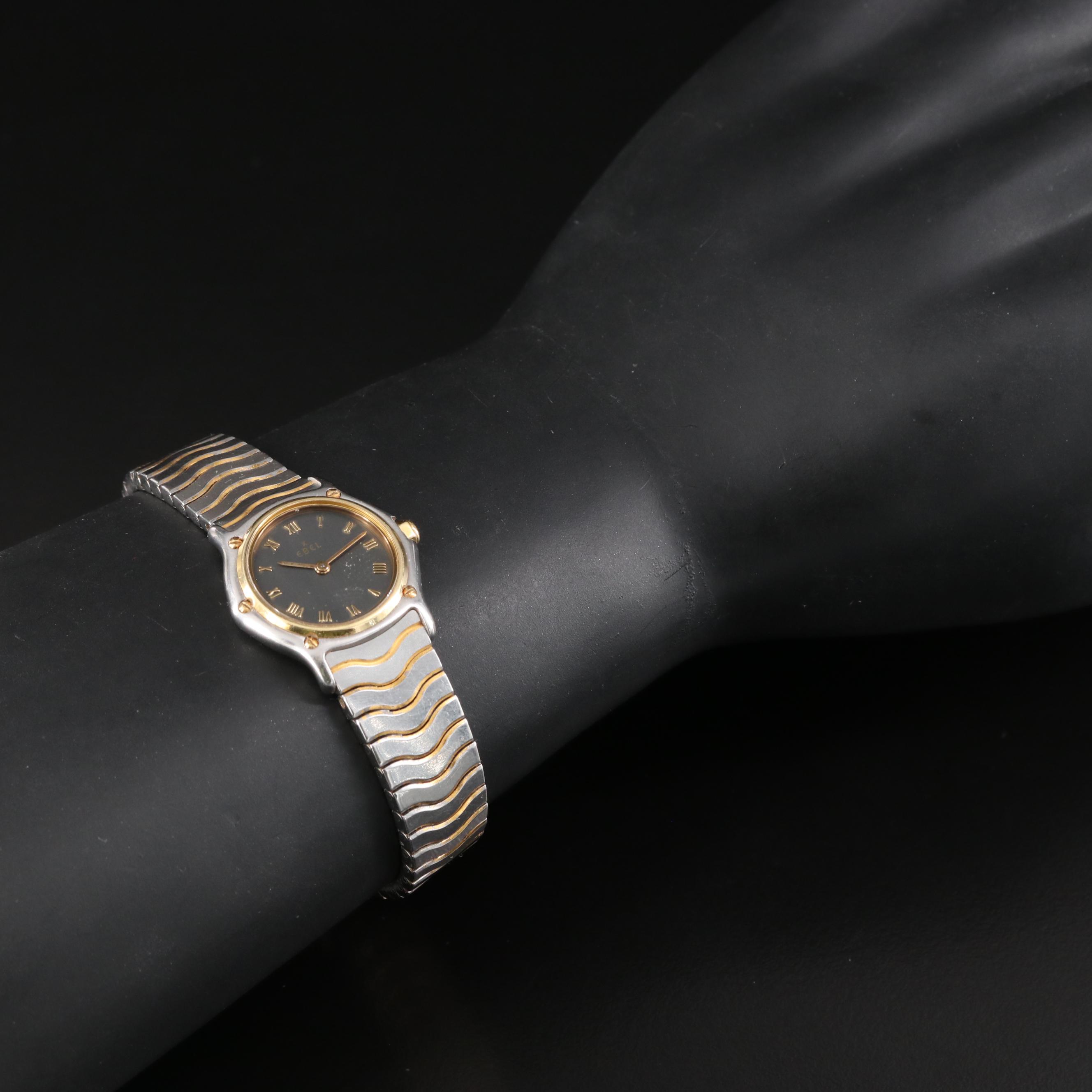 Ebel Sport Classique 18K and Stainless Steel Watch