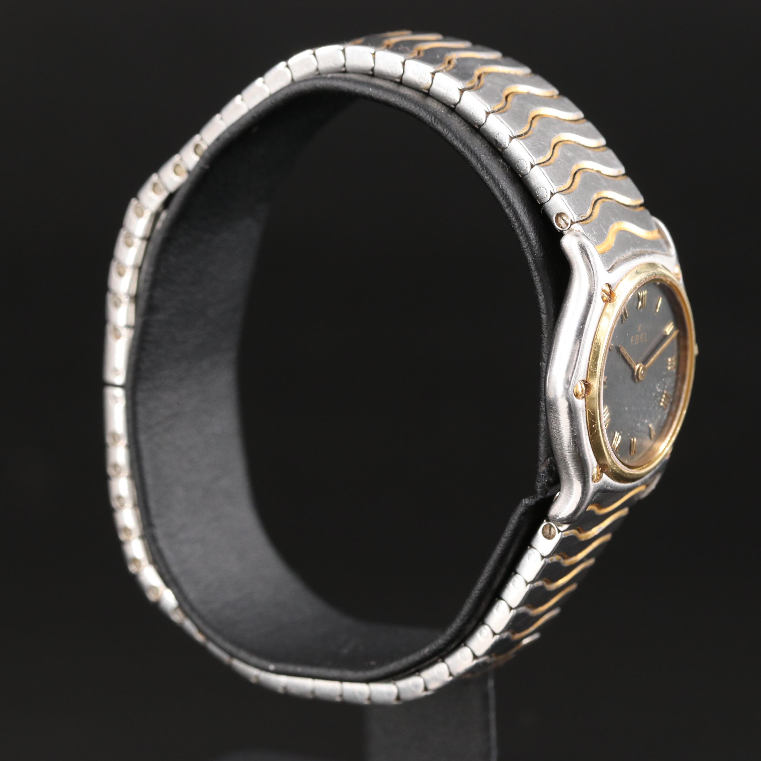 Ebel Sport Classique 18K and Stainless Steel Watch