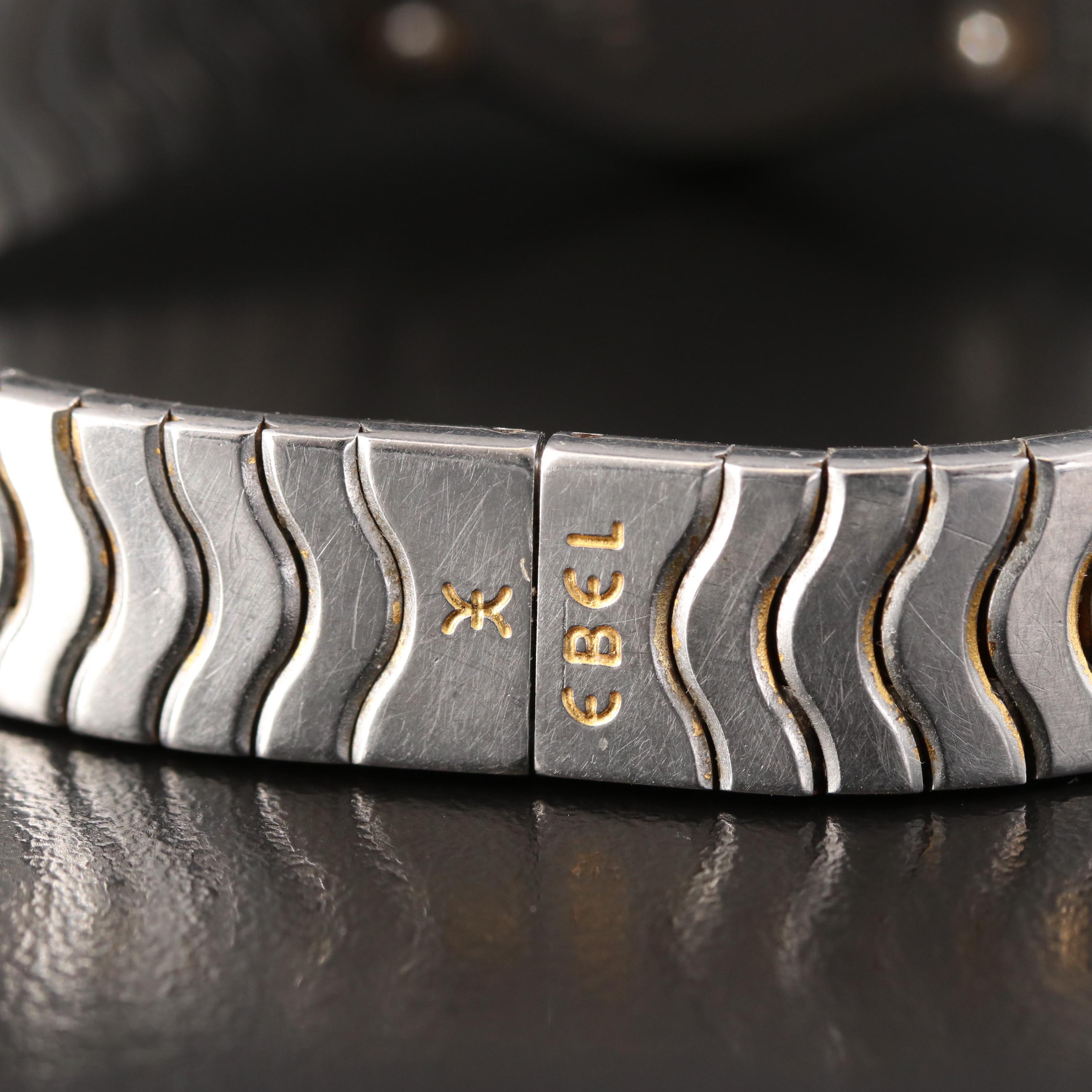 Ebel Sport Classique 18K and Stainless Steel Watch