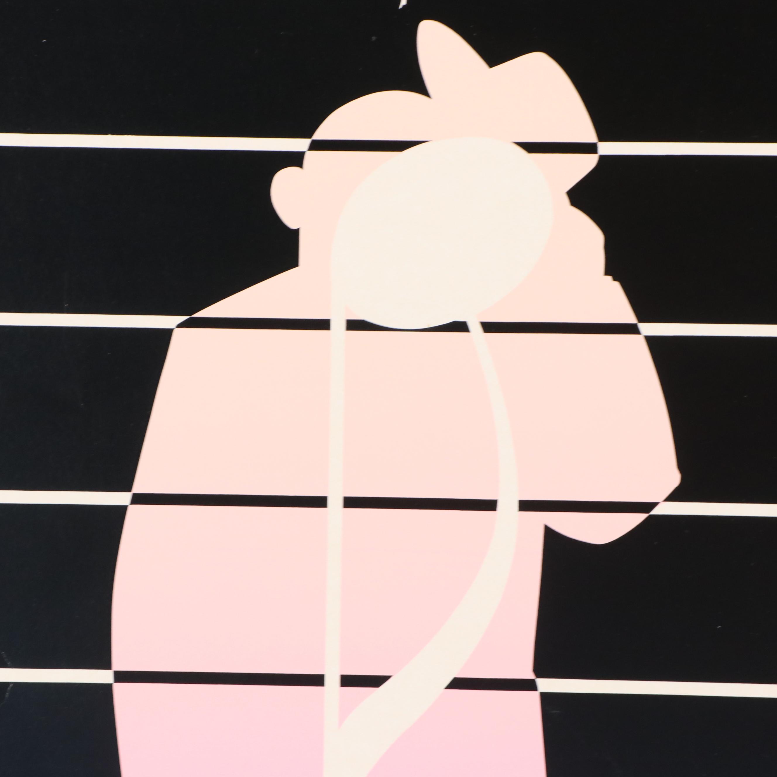 Serigraphics Designed Modern Screenprint Posters, Late 20th Century