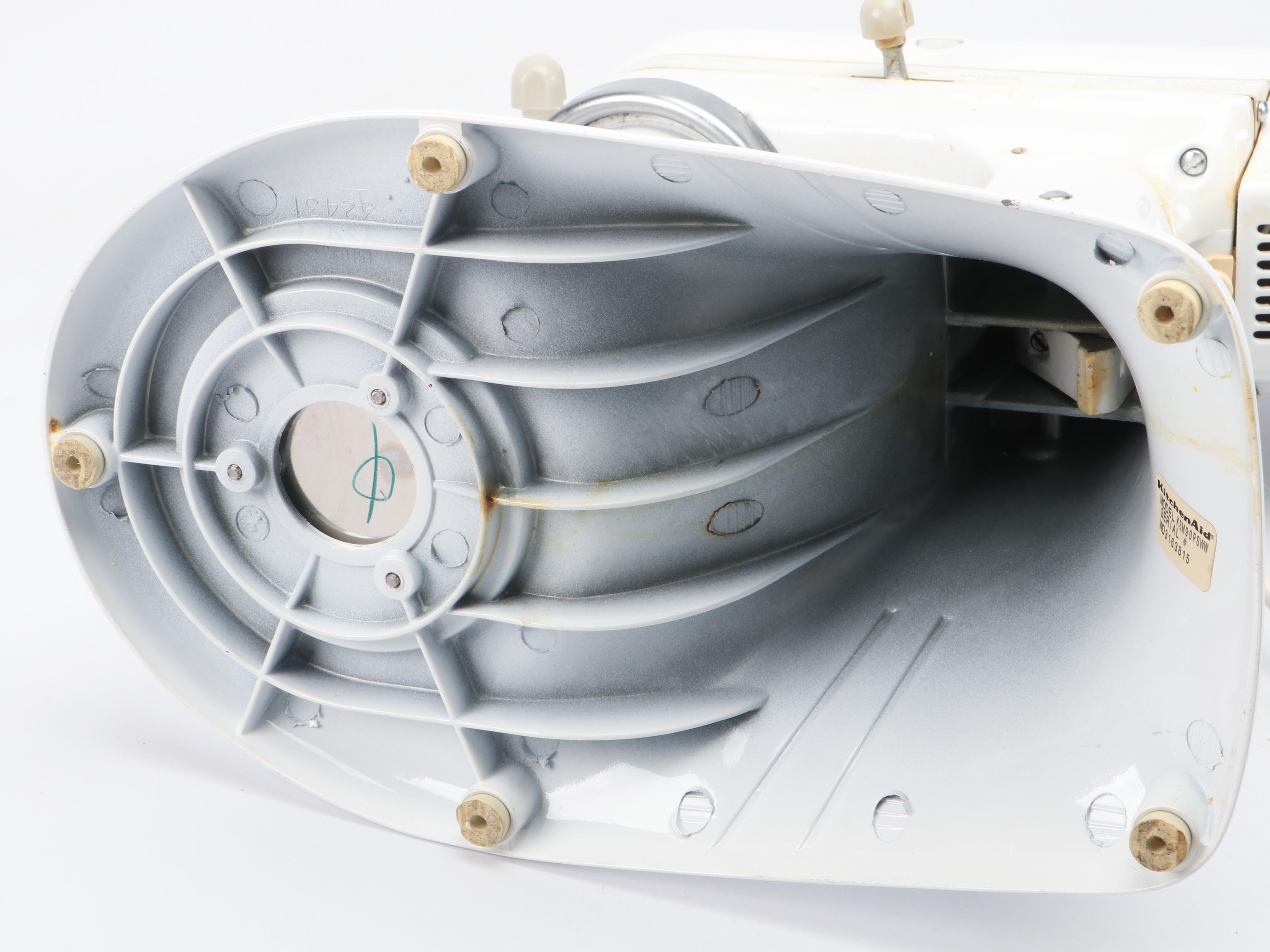 KitchenAid Model KSM90 White Enamel Stand Mixer