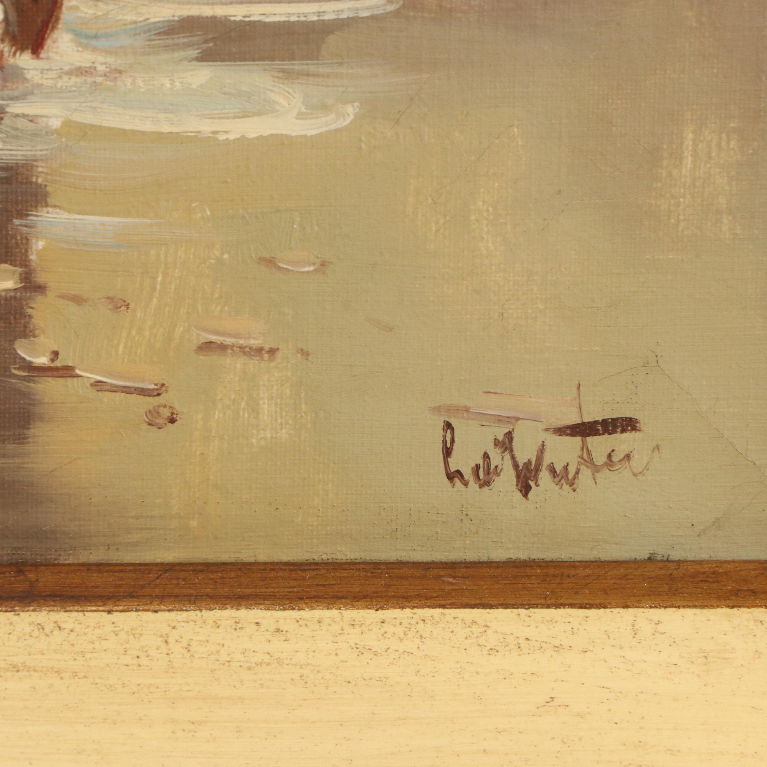 Oil Painting After "The Kelp Gatherers," 20th Century