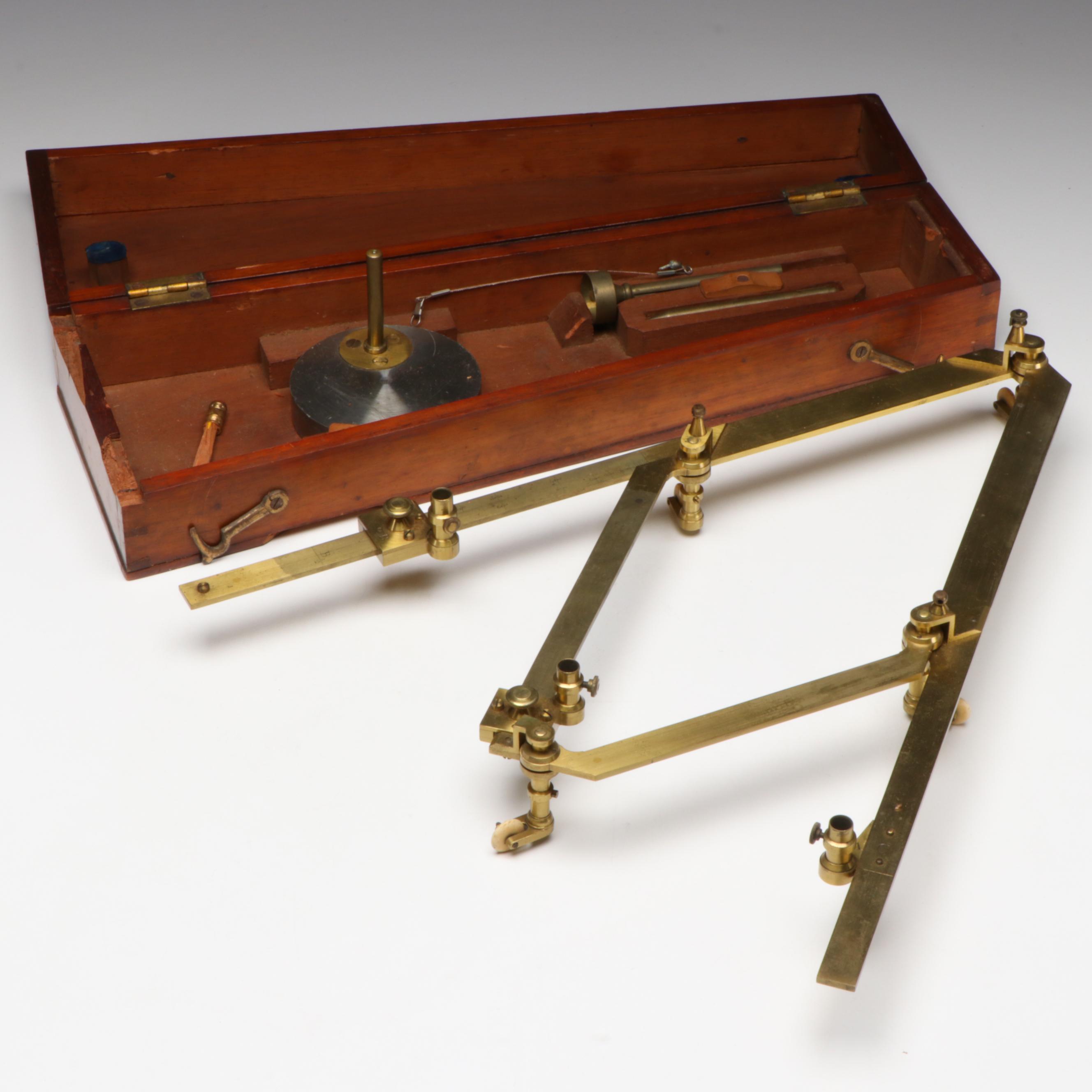 English Brass Pantograph, 19th Century