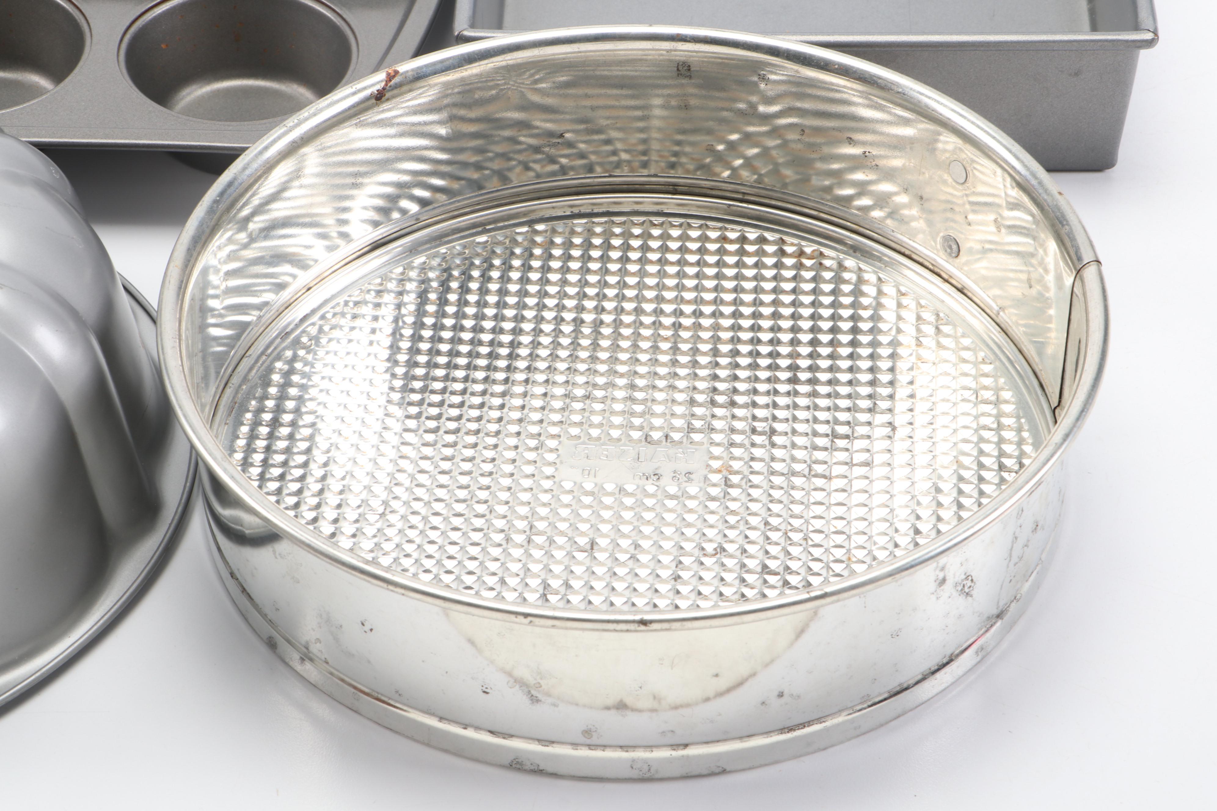 Wilton Muffin Pans with Other Bakeware