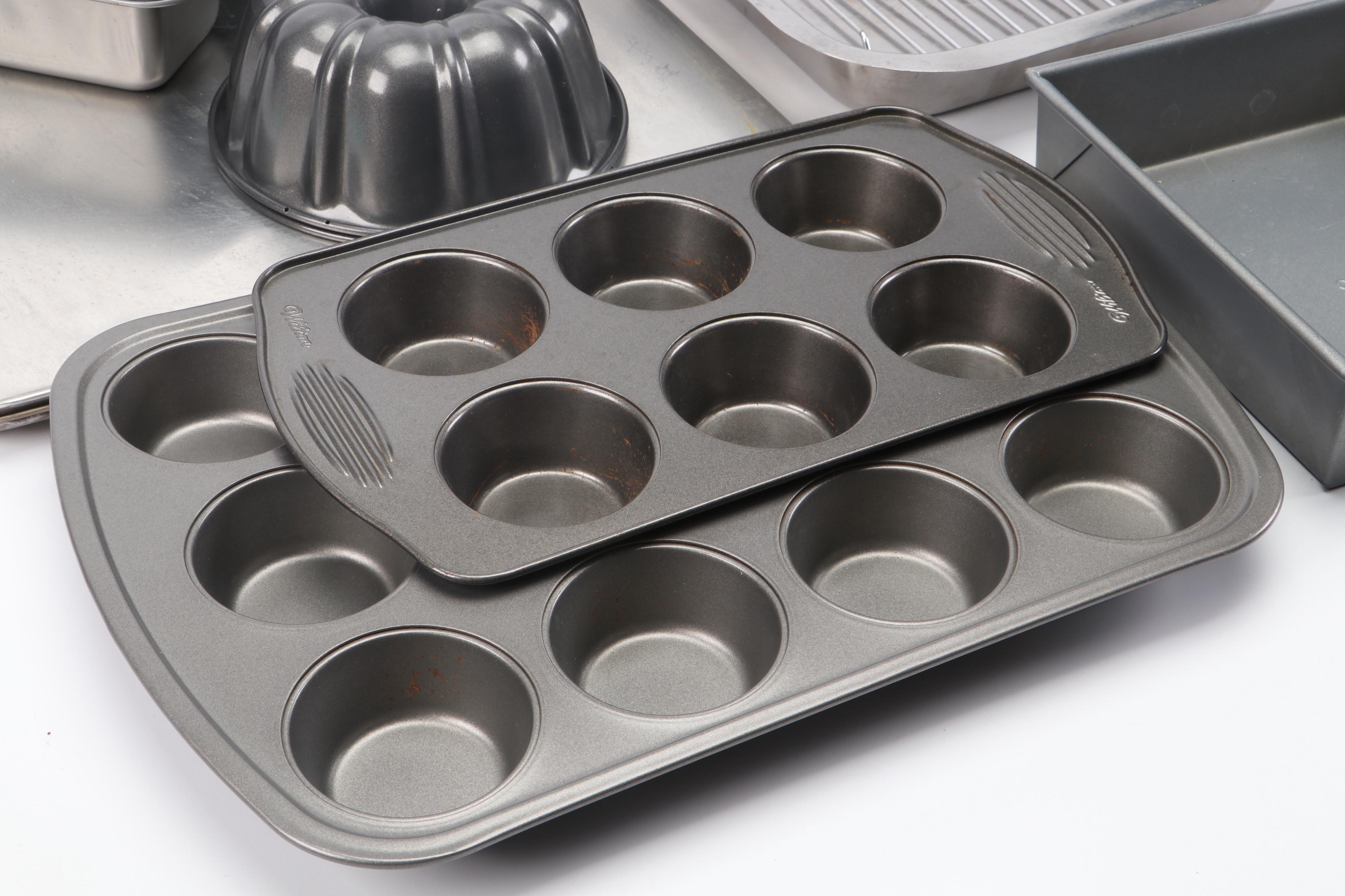 Wilton Muffin Pans with Other Bakeware