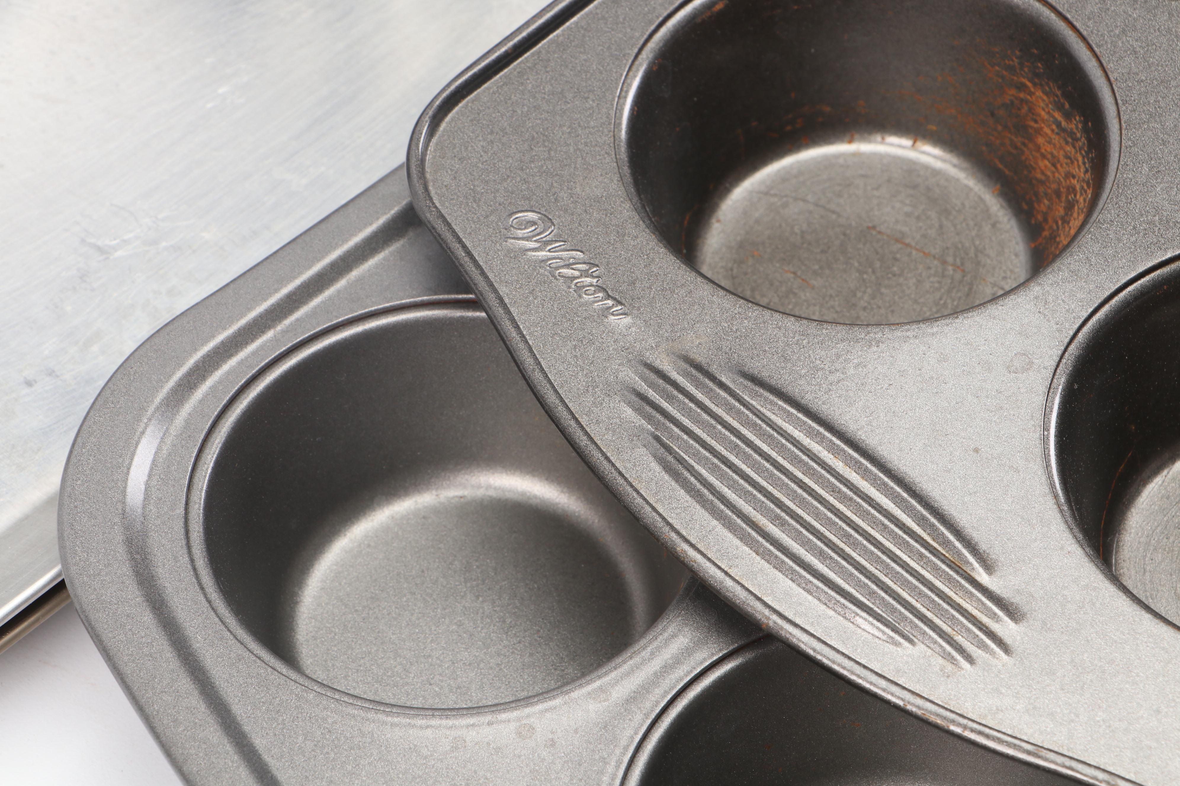 Wilton Muffin Pans with Other Bakeware