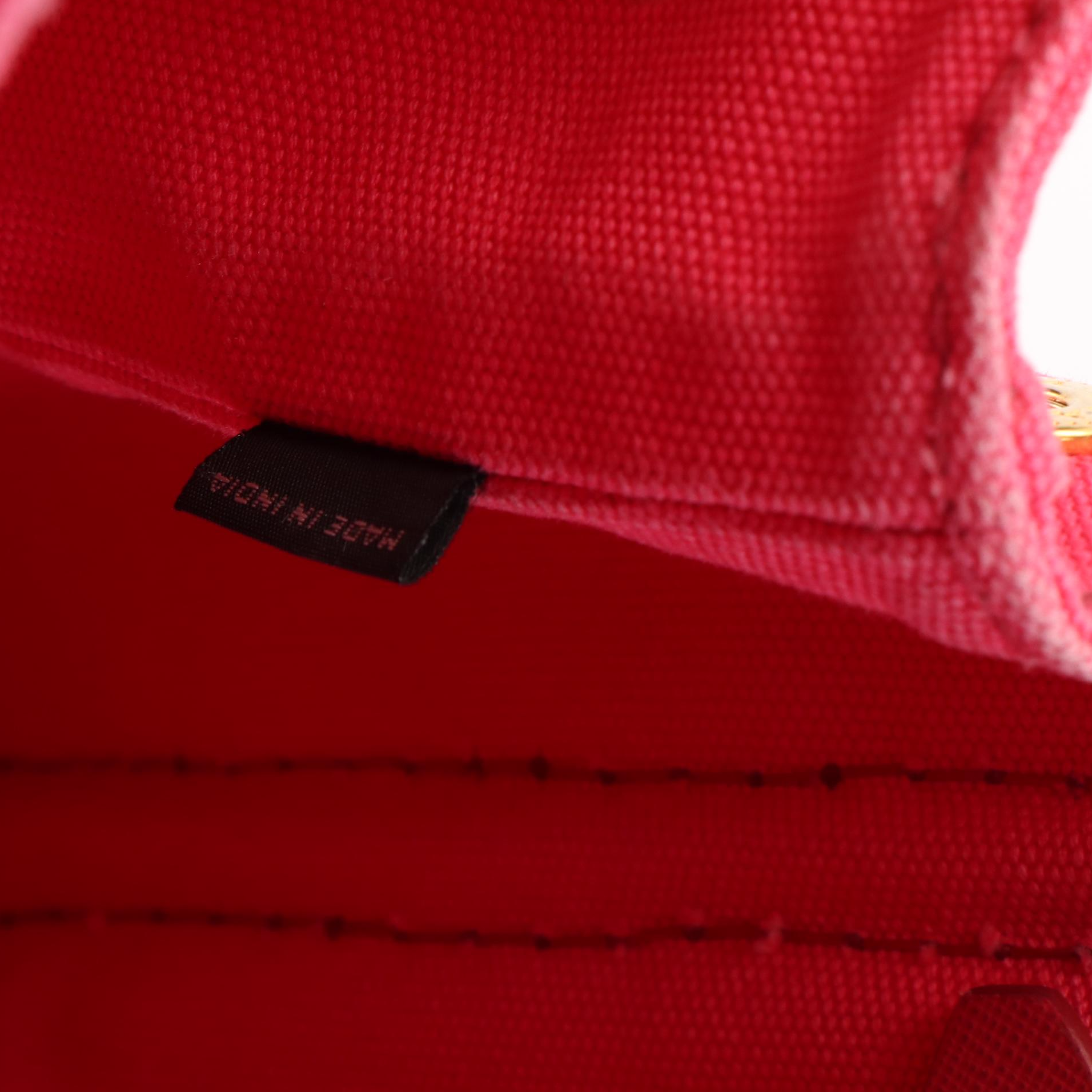 Prada Canapa Logo Tote Bag in Peonia Canvas