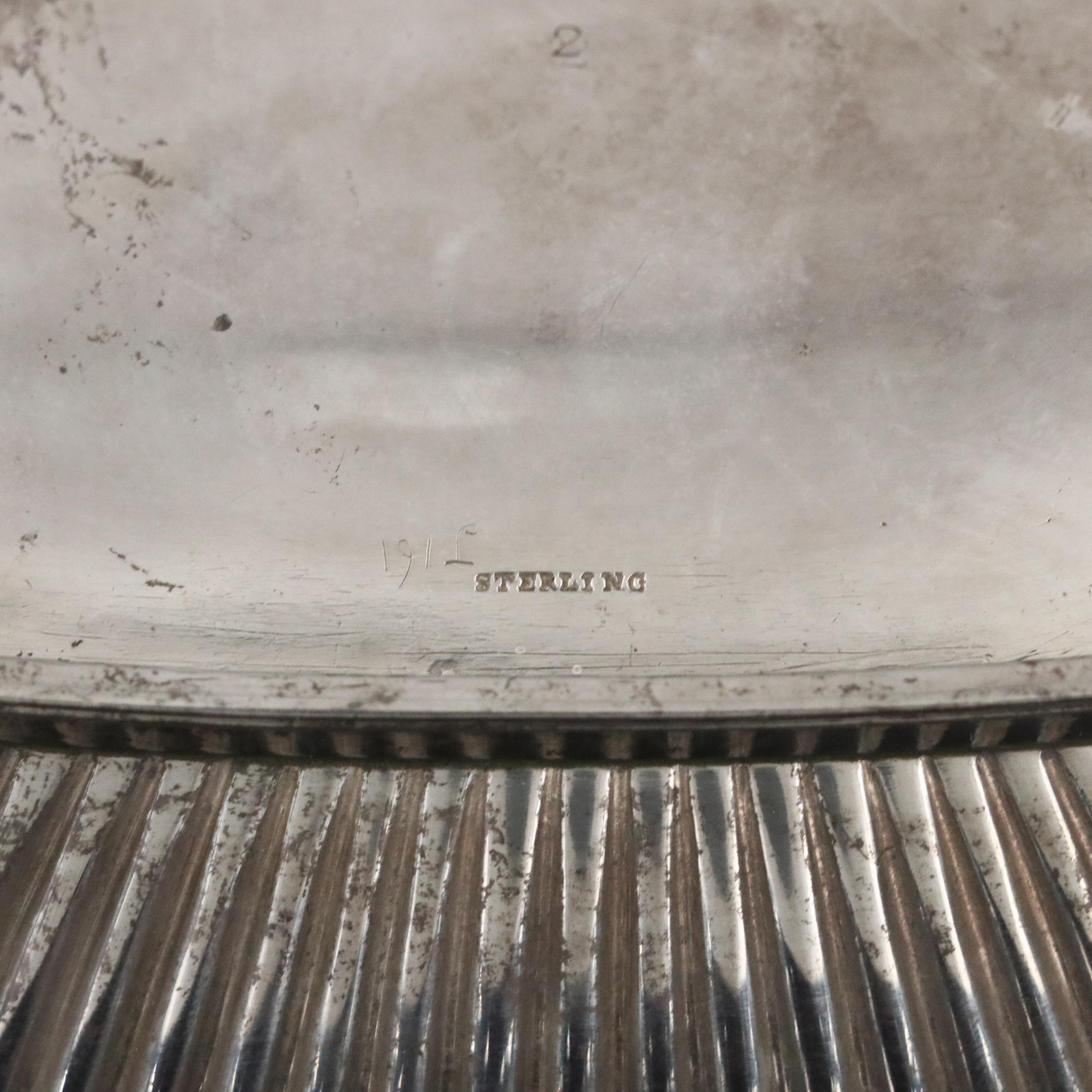 Gorham Sterling Silver Ball Foot Covered Vegetable Dish, 1888