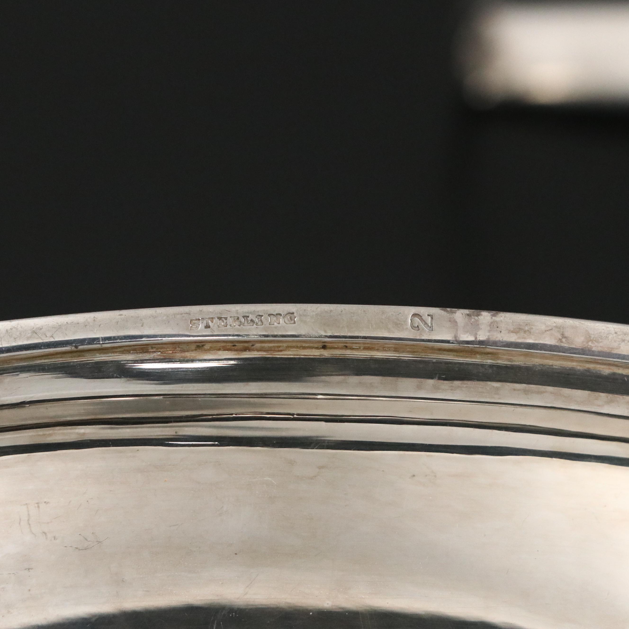 Gorham Sterling Silver Ball Foot Covered Vegetable Dish, 1888