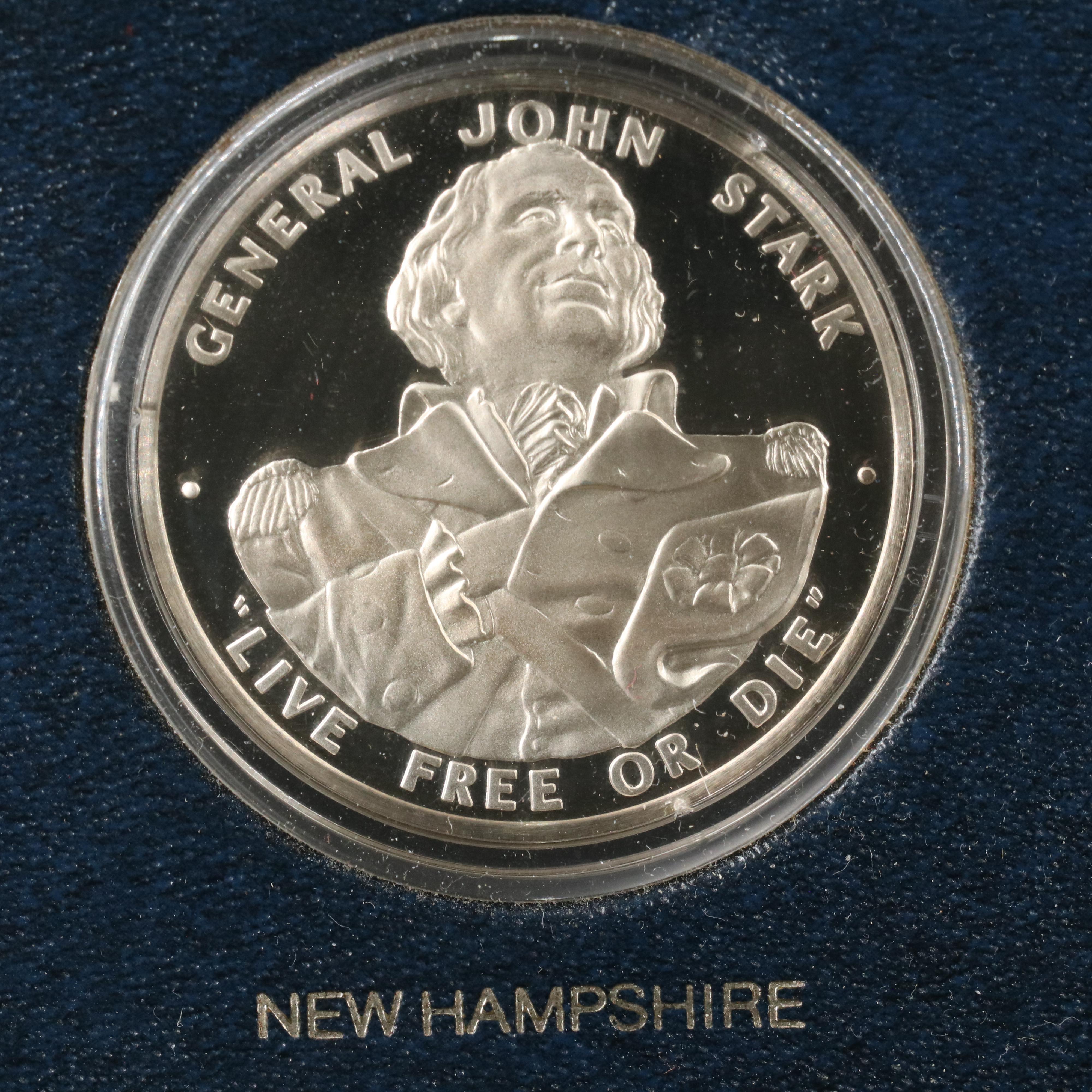 "The Official Bicentennial Medals of the Thirteen Original Colonies" Silver Set