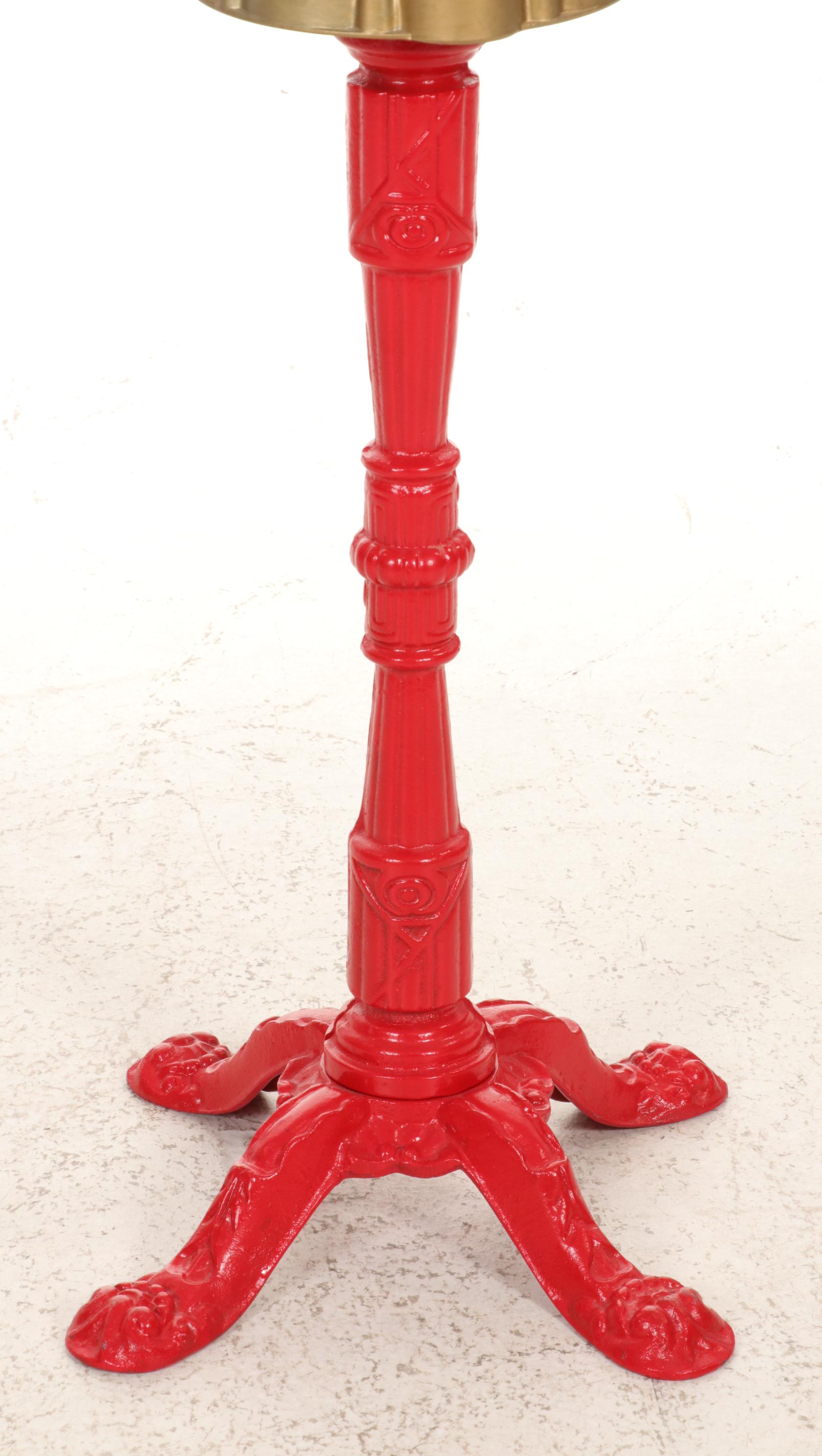 Gumball Dispenser with Cast Iron Stand