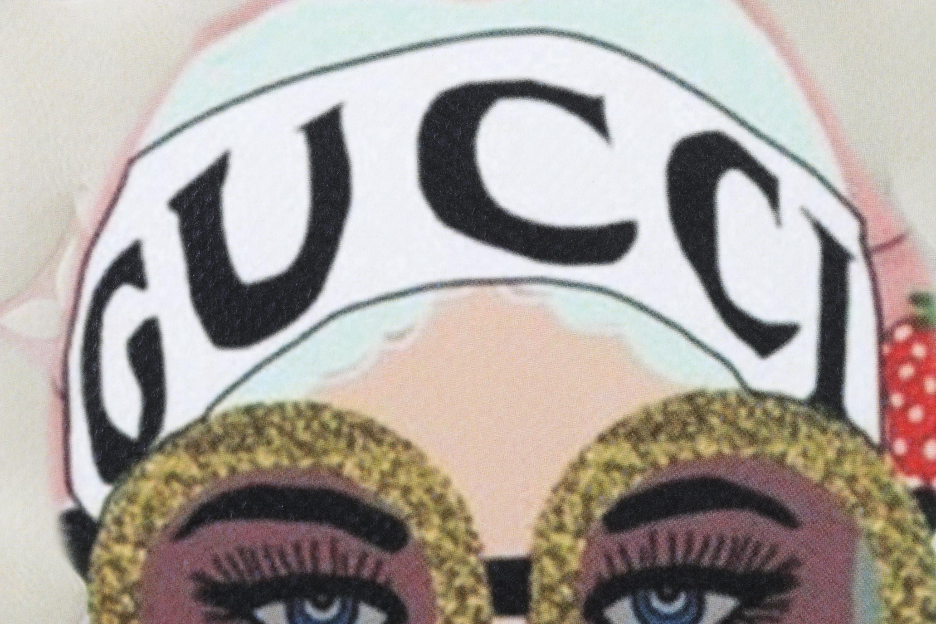 Death NYC Pop Art Graphic Print Homage to Gucci, 2024