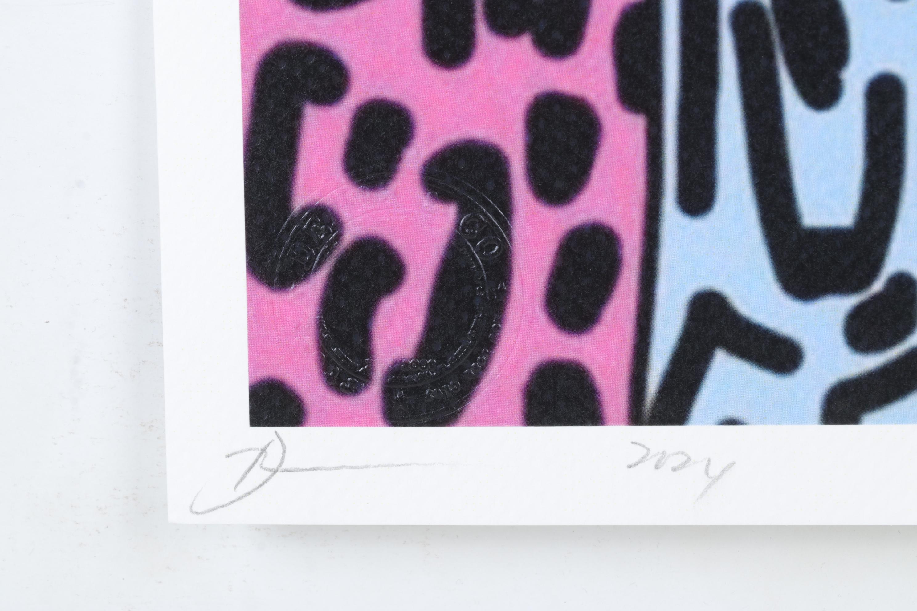 Death NYC Pop Art Graphic Print Homage to Gucci, 2024