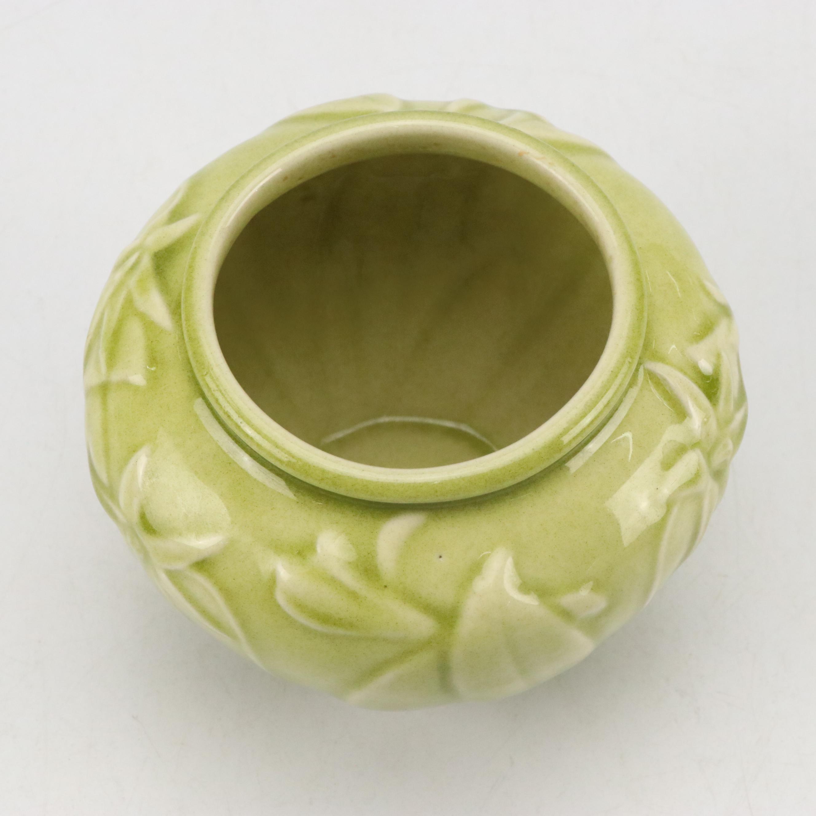 Rookwood Pottery Daffodil Production Vase, 1954