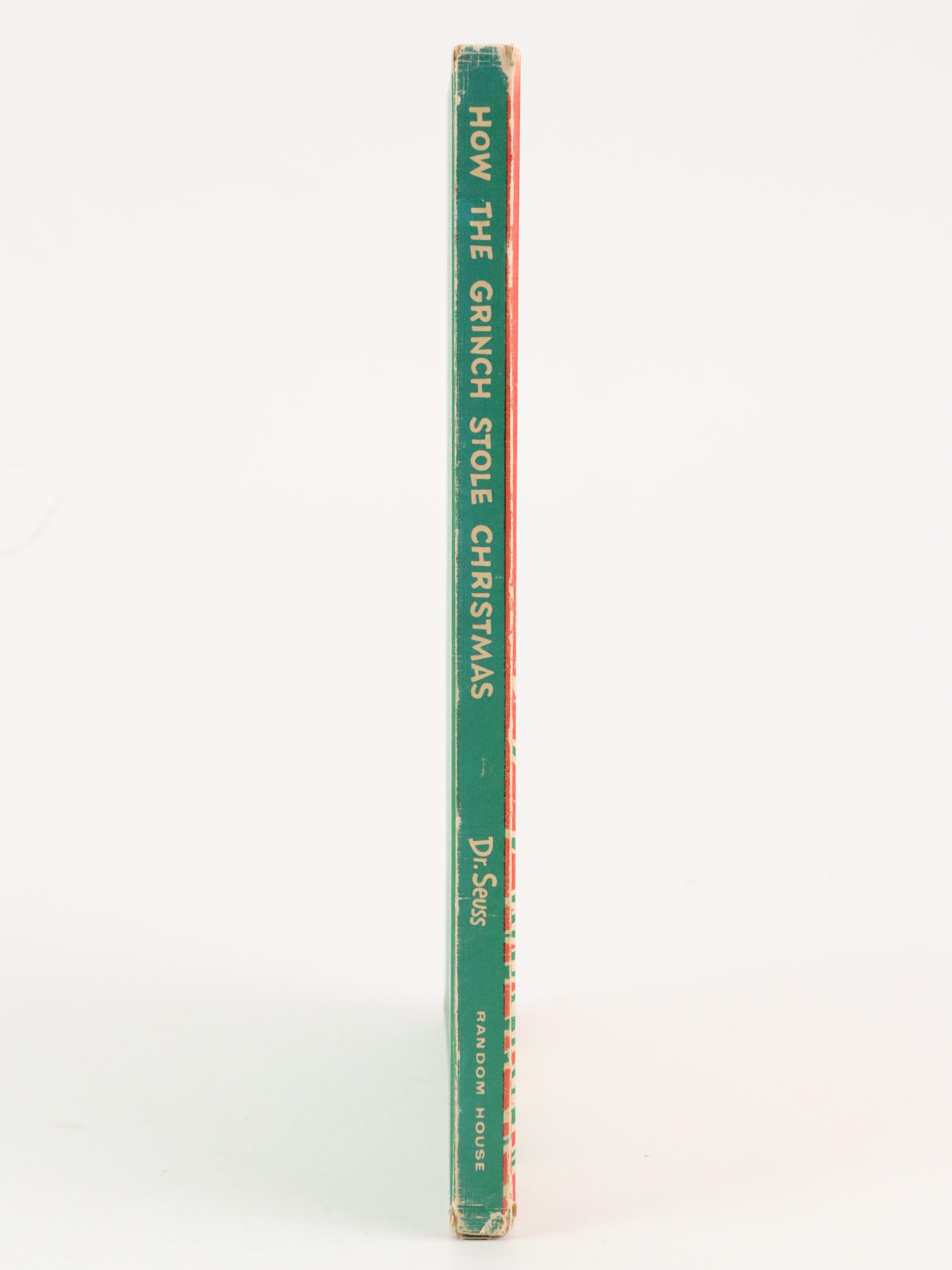 First Edition "How the Grinch Stole Christmas" by Dr. Seuss, 1957
