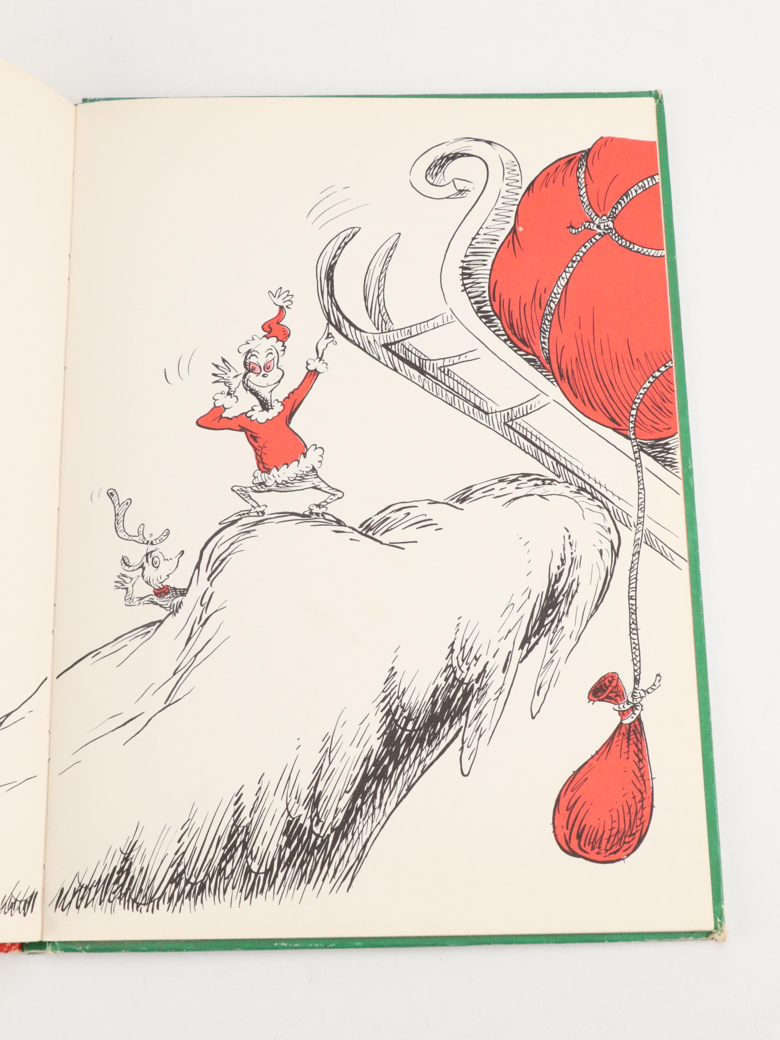 First Edition "How the Grinch Stole Christmas" by Dr. Seuss, 1957