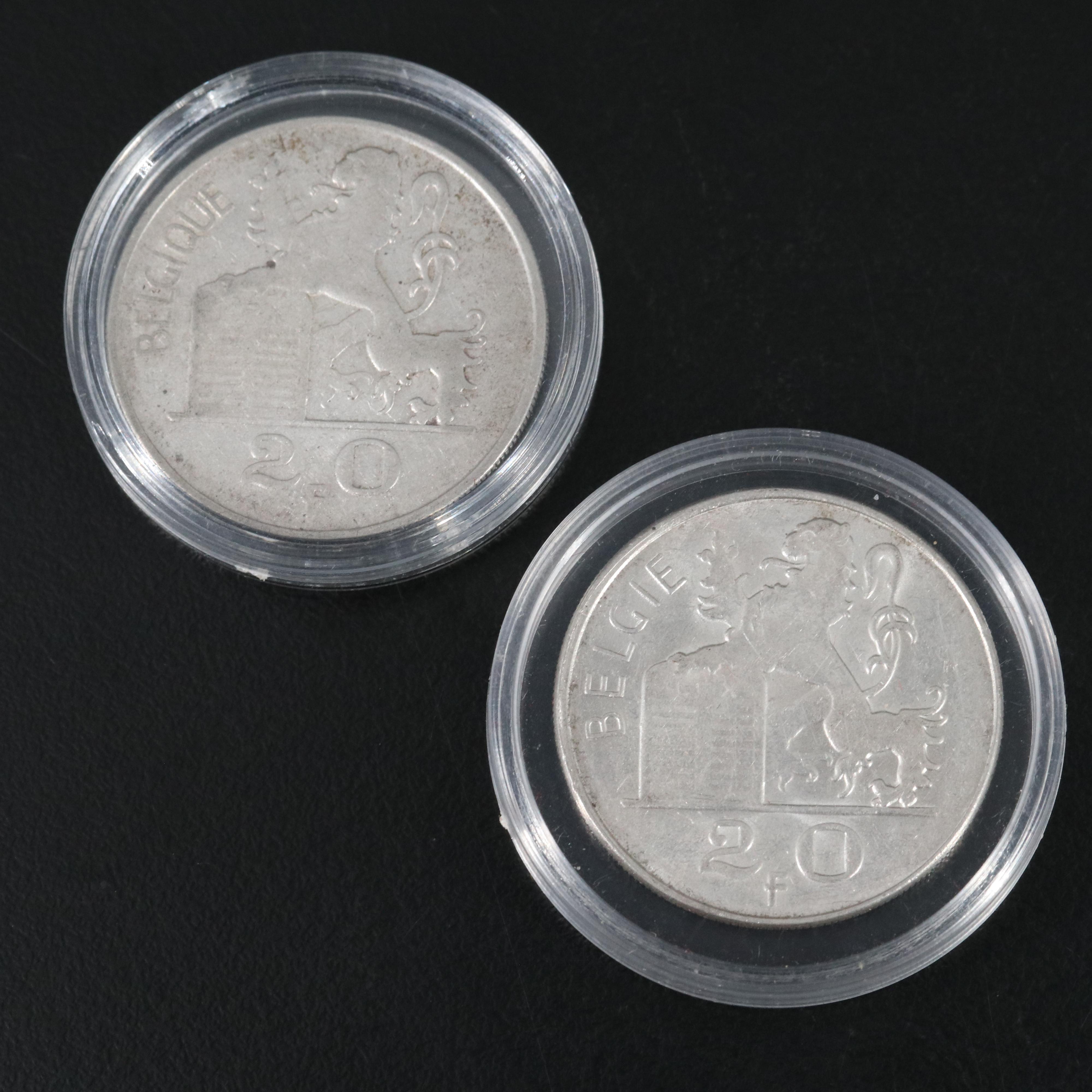 Group of Seven Modern European Silver Coins