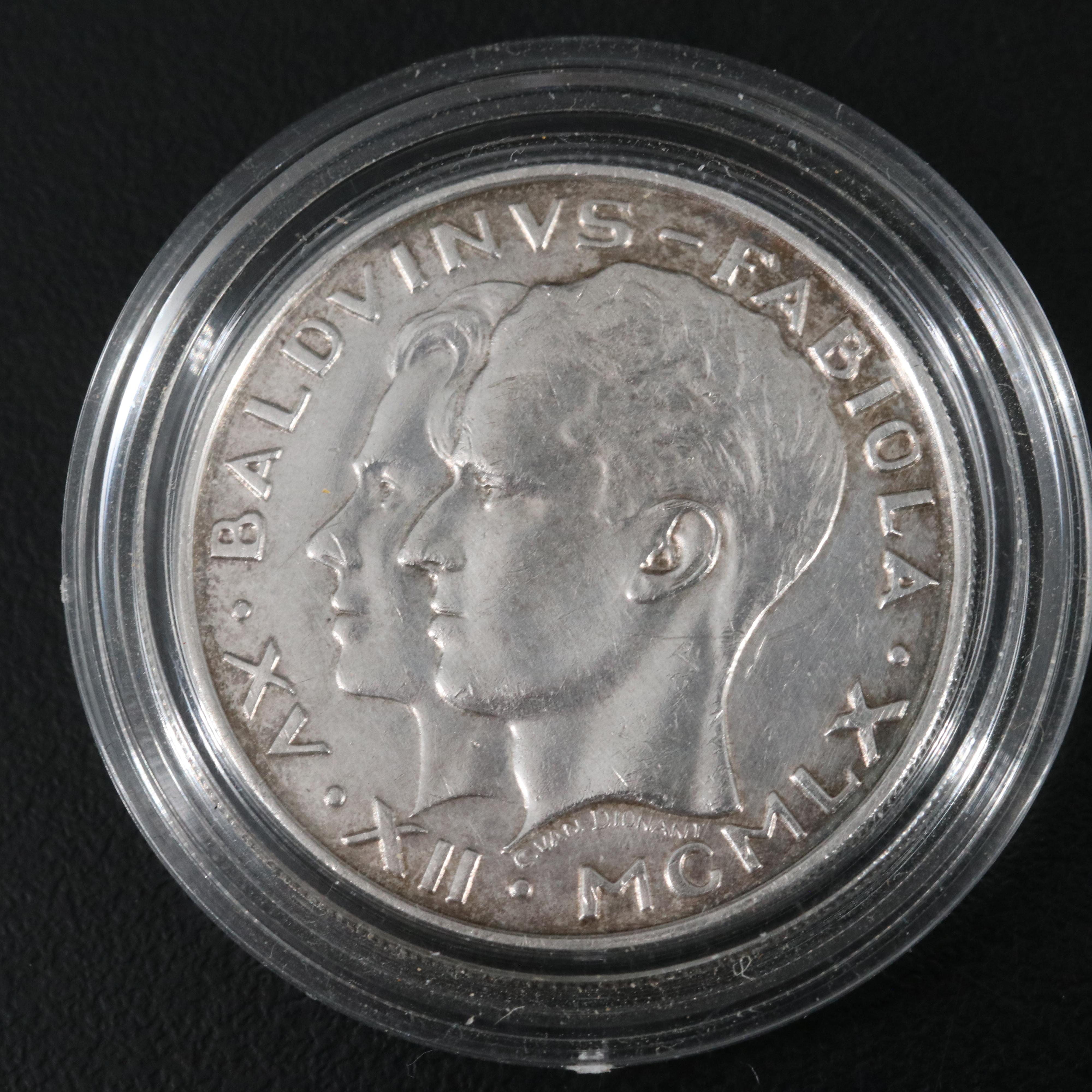 Group of Seven Modern European Silver Coins