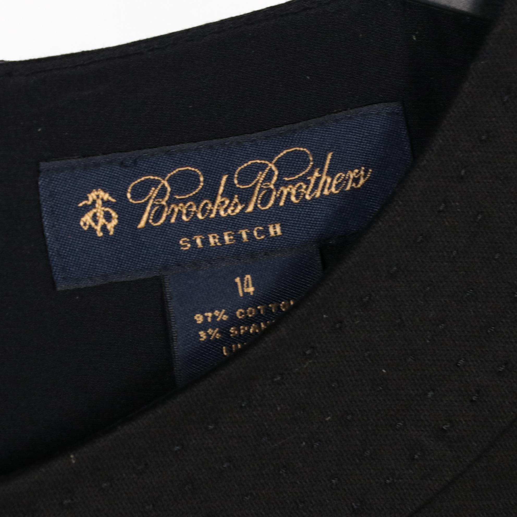 Brooks Brothers Tartan Plaid Wool Dress Coat and Two-Piece Dress Set