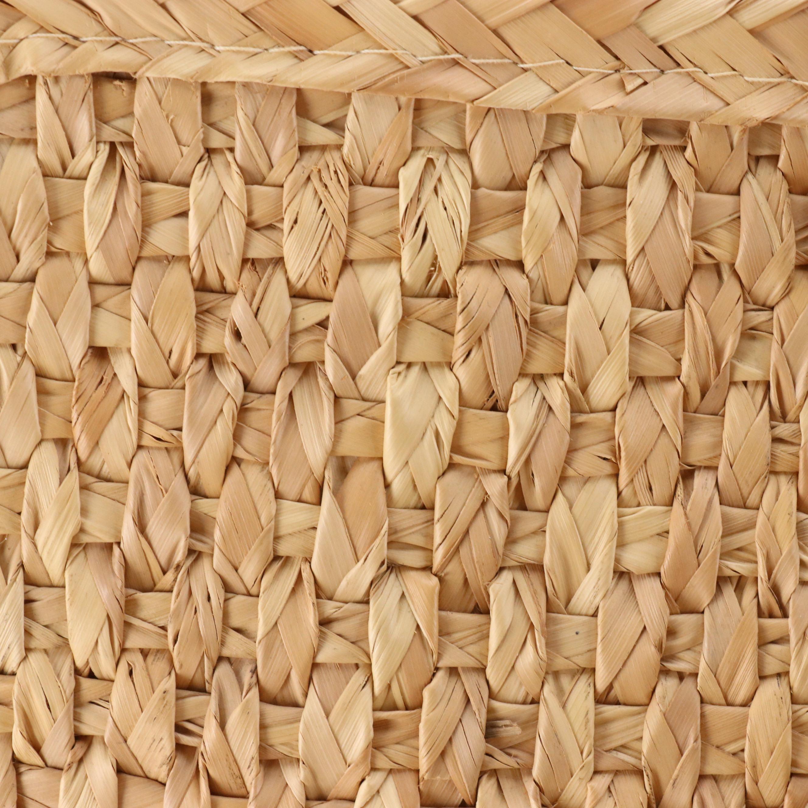 Woven Straw Farmers Market Bucket Bags and Tote