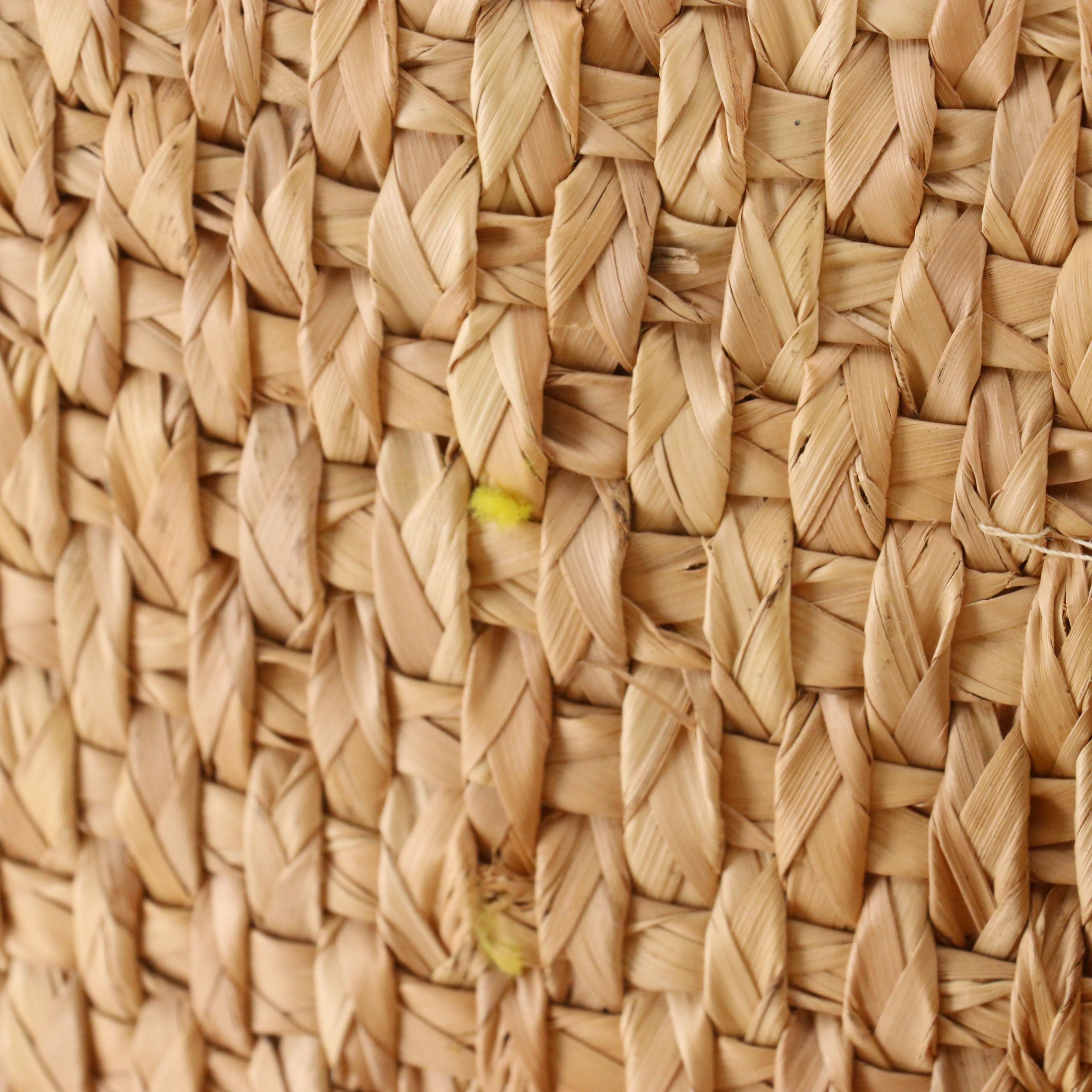 Woven Straw Farmers Market Bucket Bags and Tote