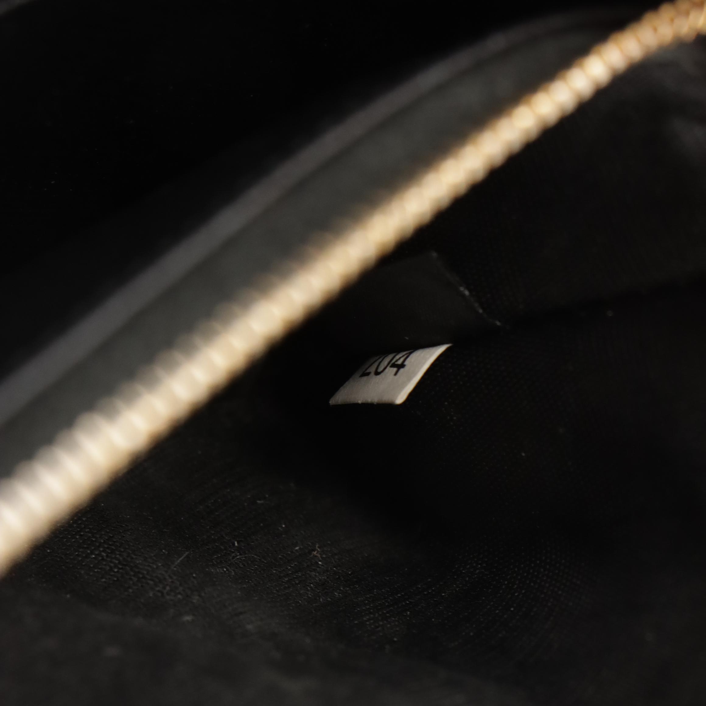 Prada Black Saffiano Zip-Around Wallet