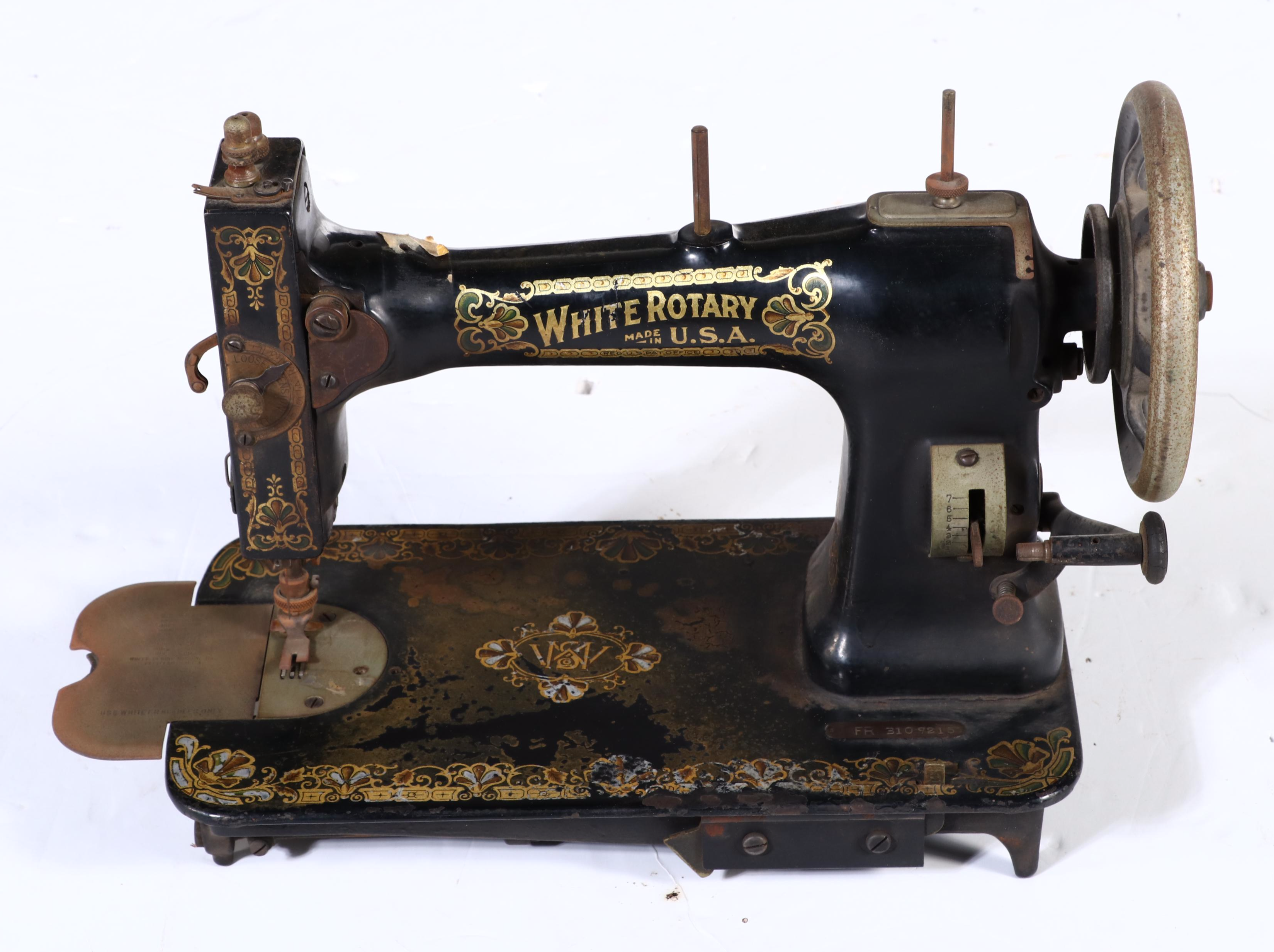 White Rotary Sewing Machine, Circa 1914