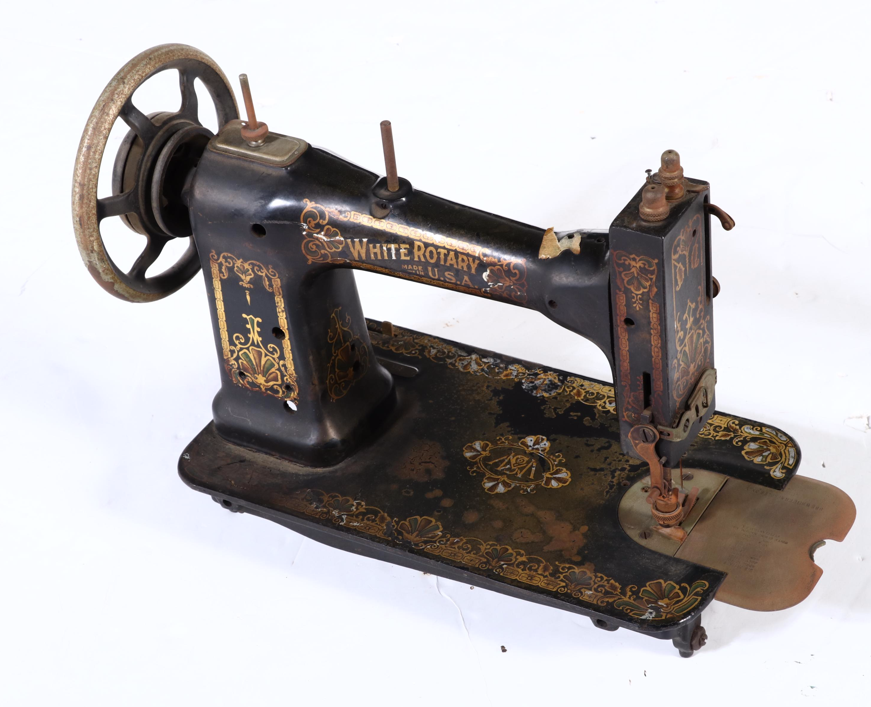 White Rotary Sewing Machine, Circa 1914