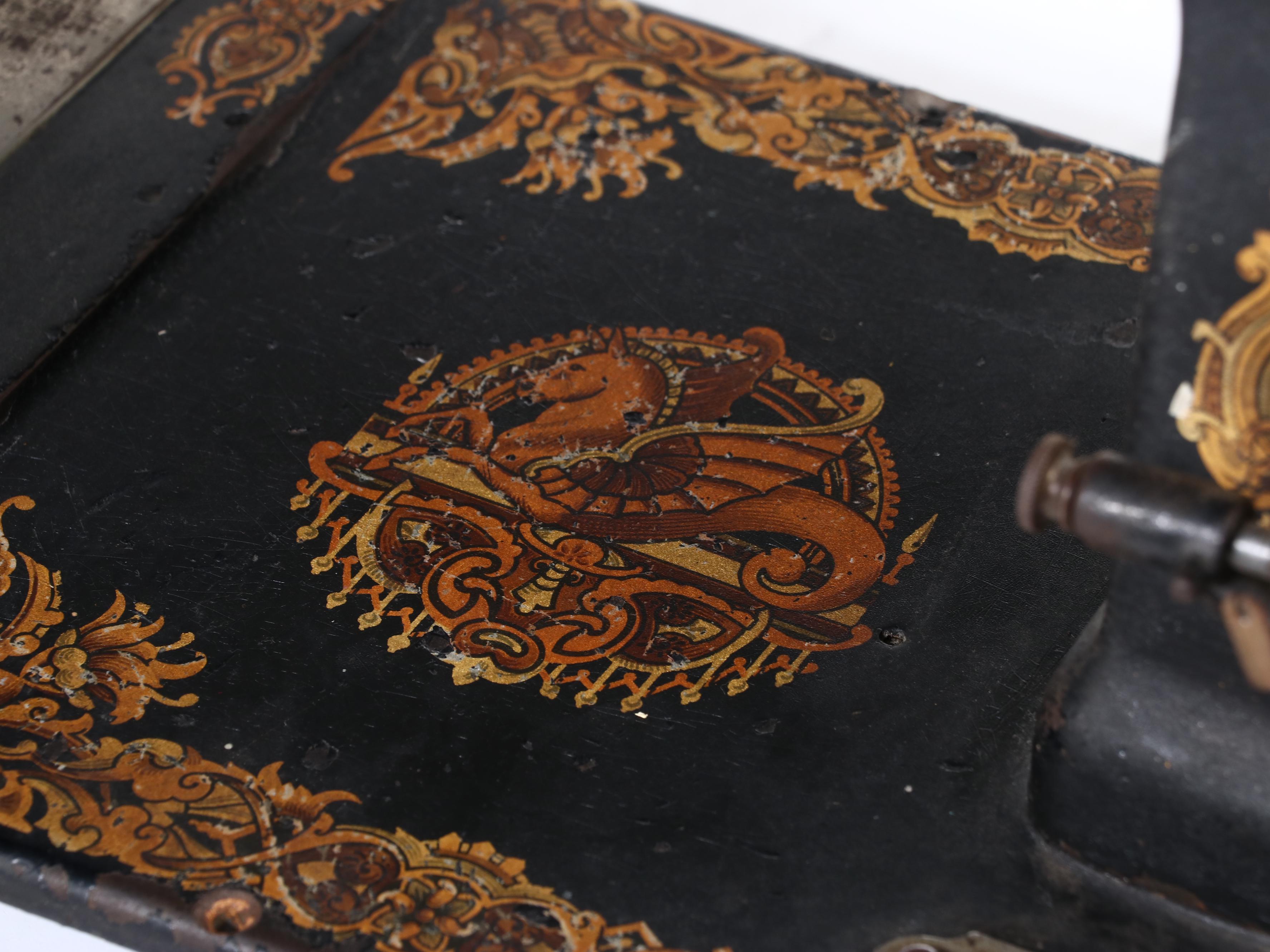 A.G. Mason "New Defender" Antique Cast Iron Sewing Machine, Circa 1906-1916