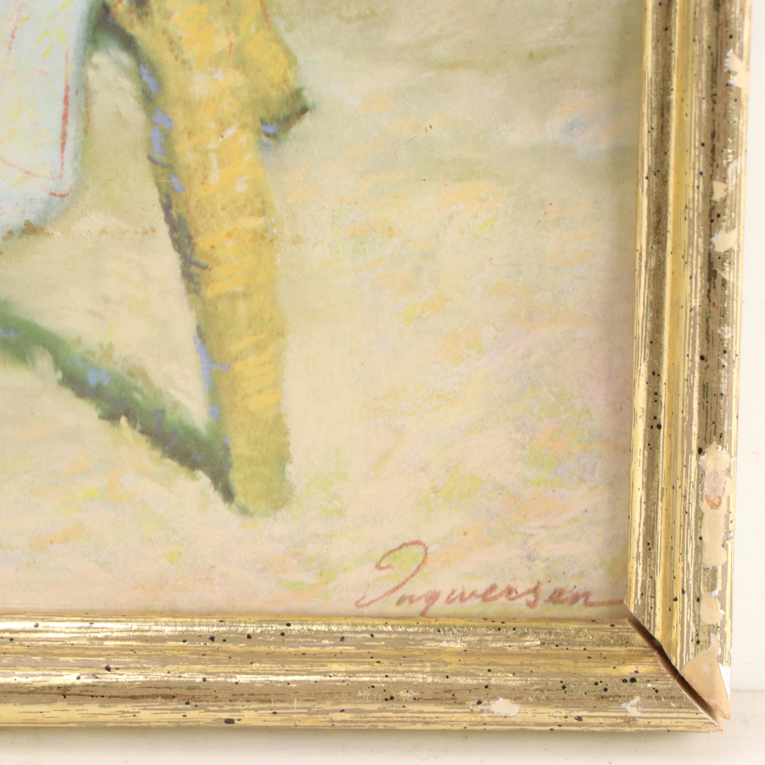 Offset Lithographs After Jim Ingwersen "Gretchen Girl" and "Gary Boy"